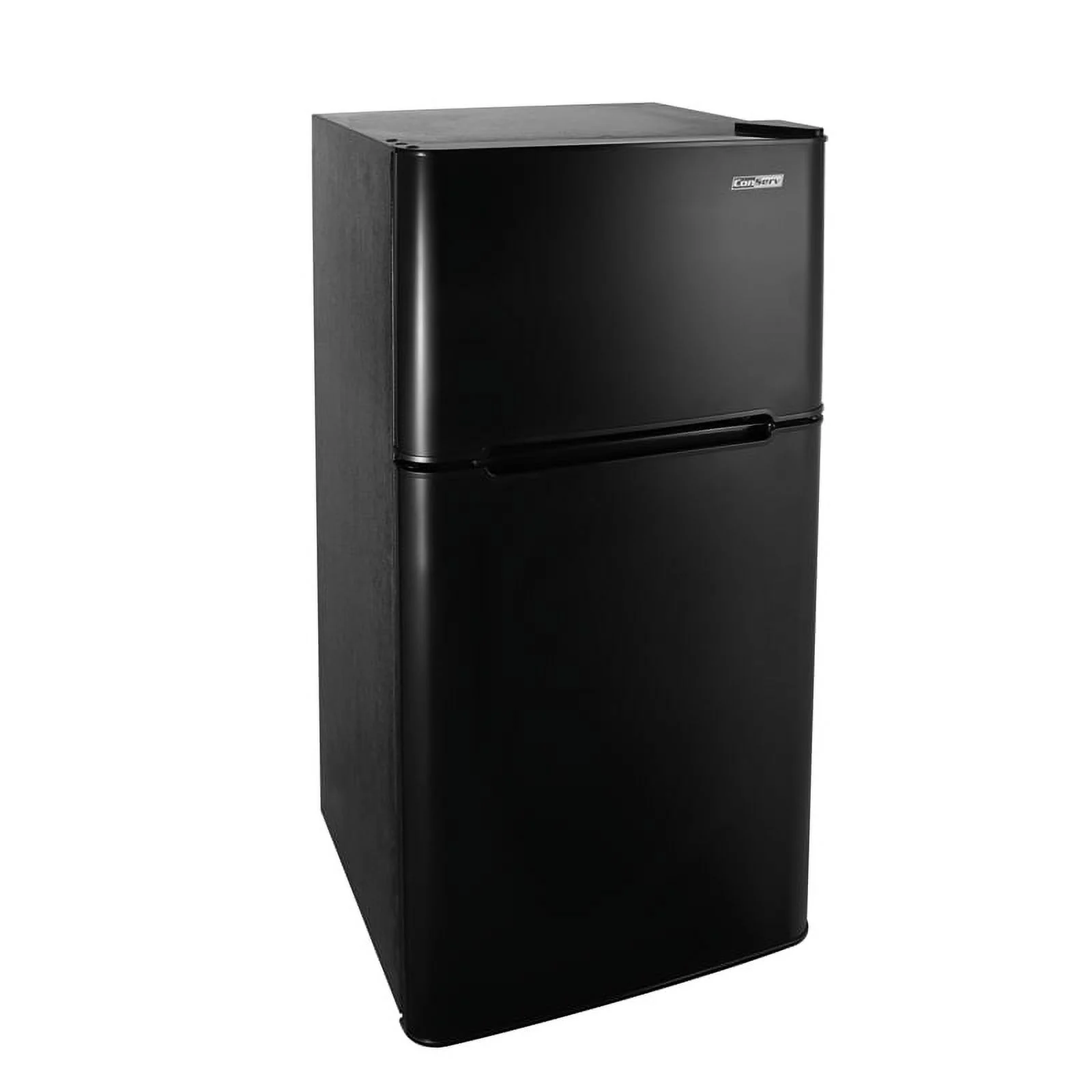 ConServ 4.5cu.ft 2 Door Mini Freestanding Refrigerator with Freezer in Black