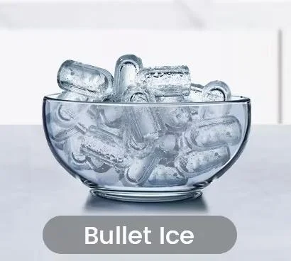 Bullet lce Maker Countertop with Self-Cleaning