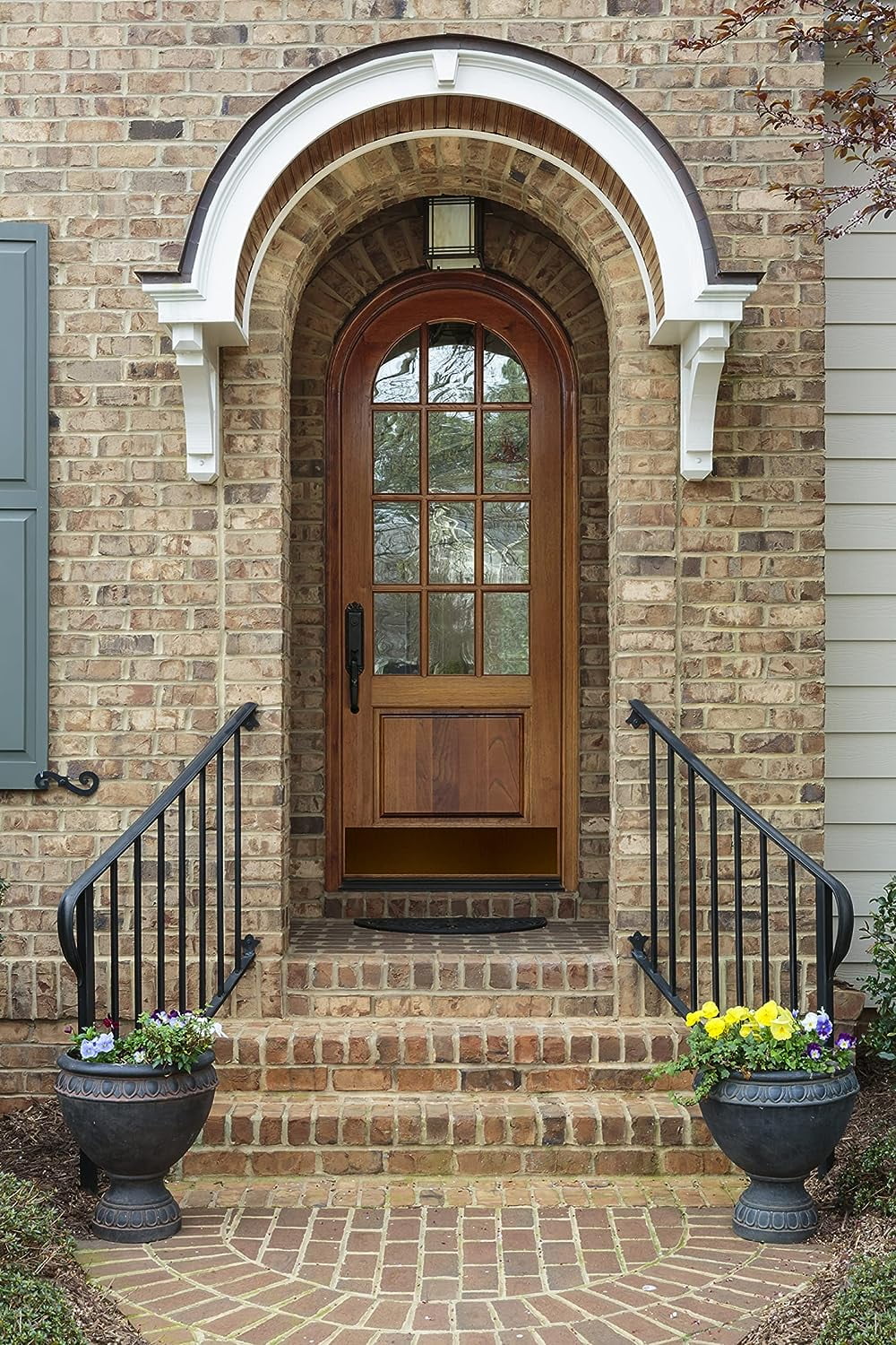 Deck the Door Decor | Door Kick Plate - Anodized Aluminum - Industrial Self-Adhesive Mount (8x32