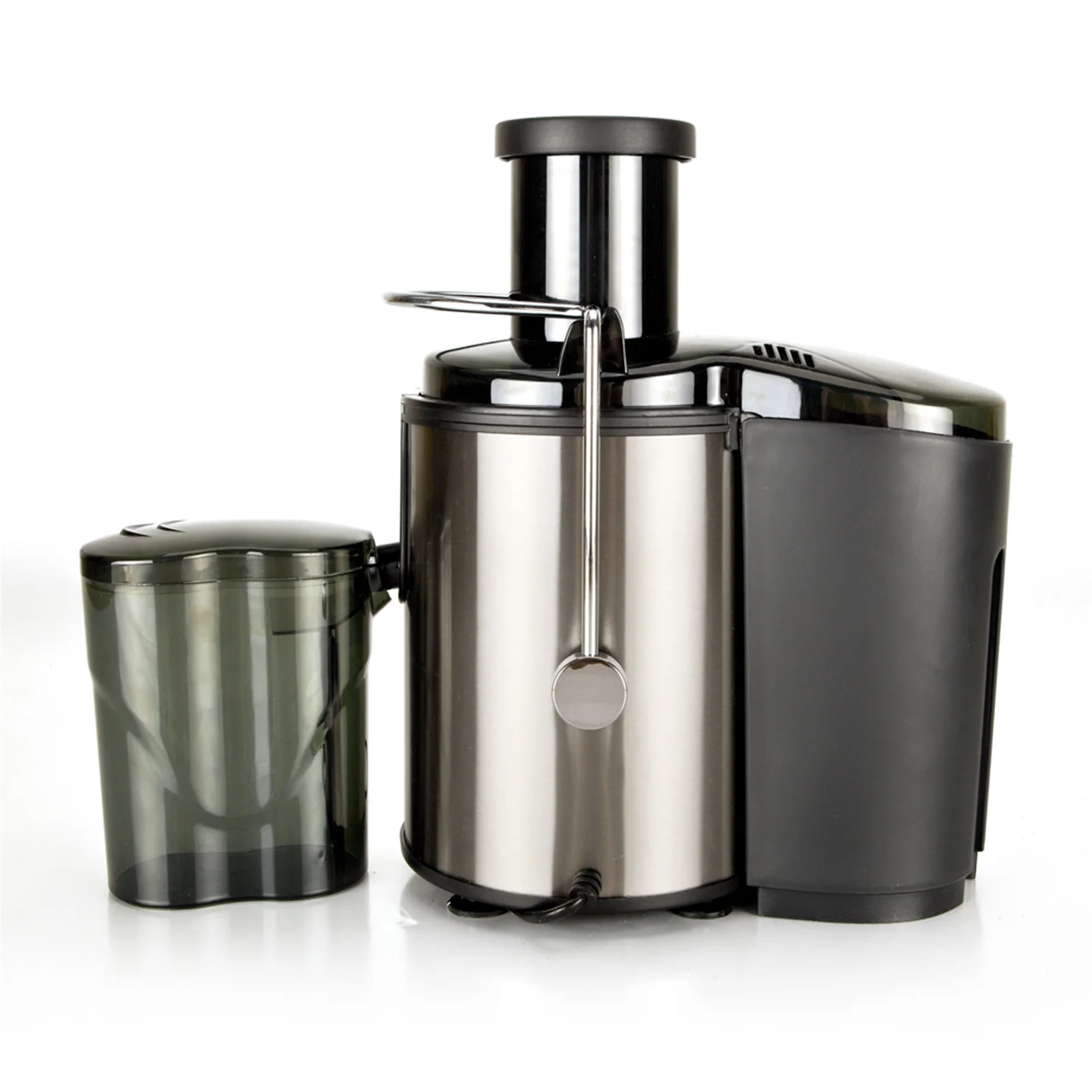 Juicer Machines, MDHAND 800W Electric Juice Extractor With Wide Mouth, 800 ML Stainless Juice Extractor, Juice Processor For Most Fruits And Vegetables, Silver, HD84