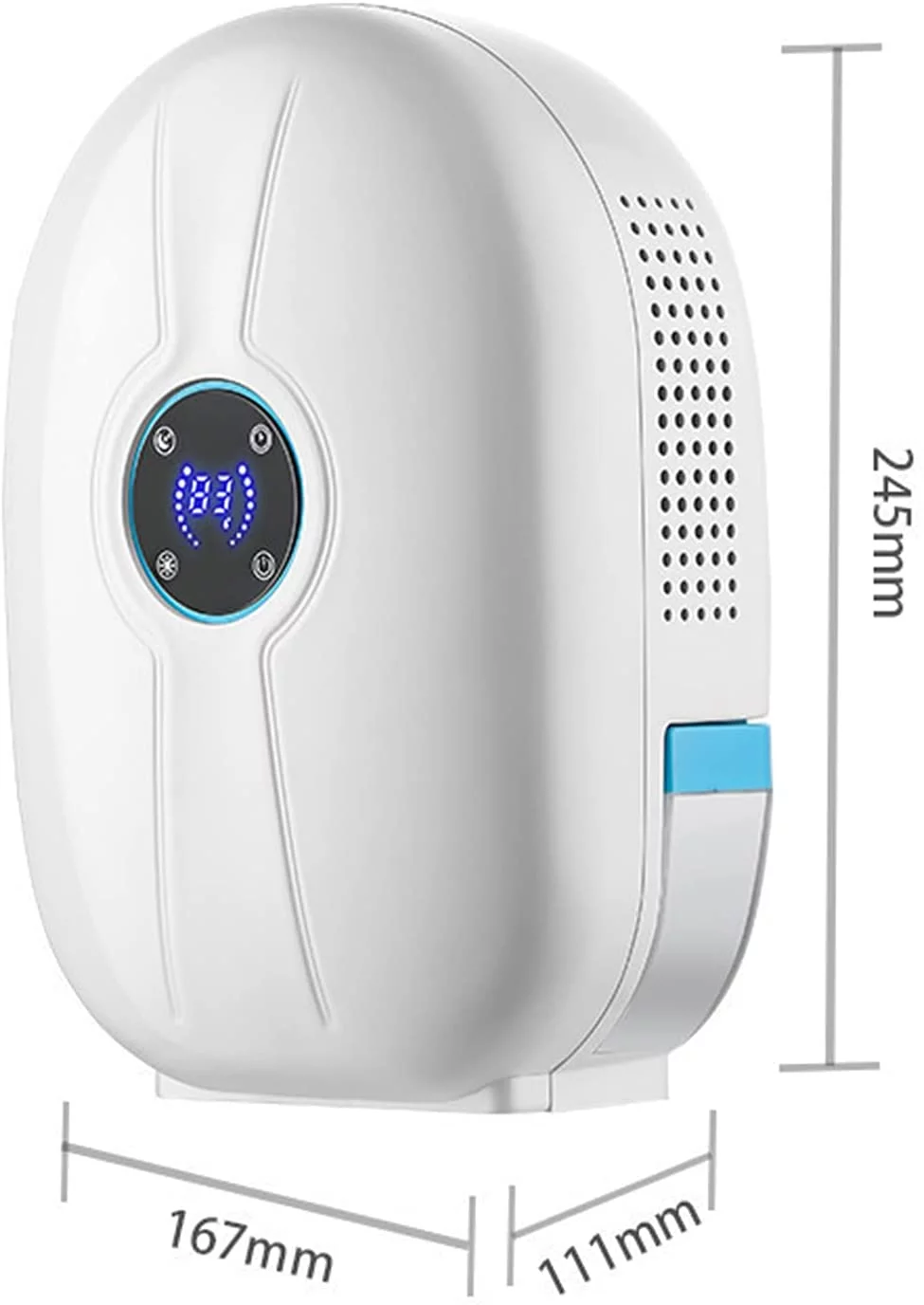 22W 500ML Mini Dehumidifier Home Air Dryer Damp Moisture Free Bedroom Remote