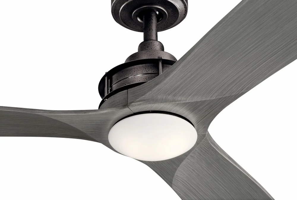 Ceiling Fan 56 inches Wide-Brushed Nickel Finish Bailey Street Home 147-Bel-2958959