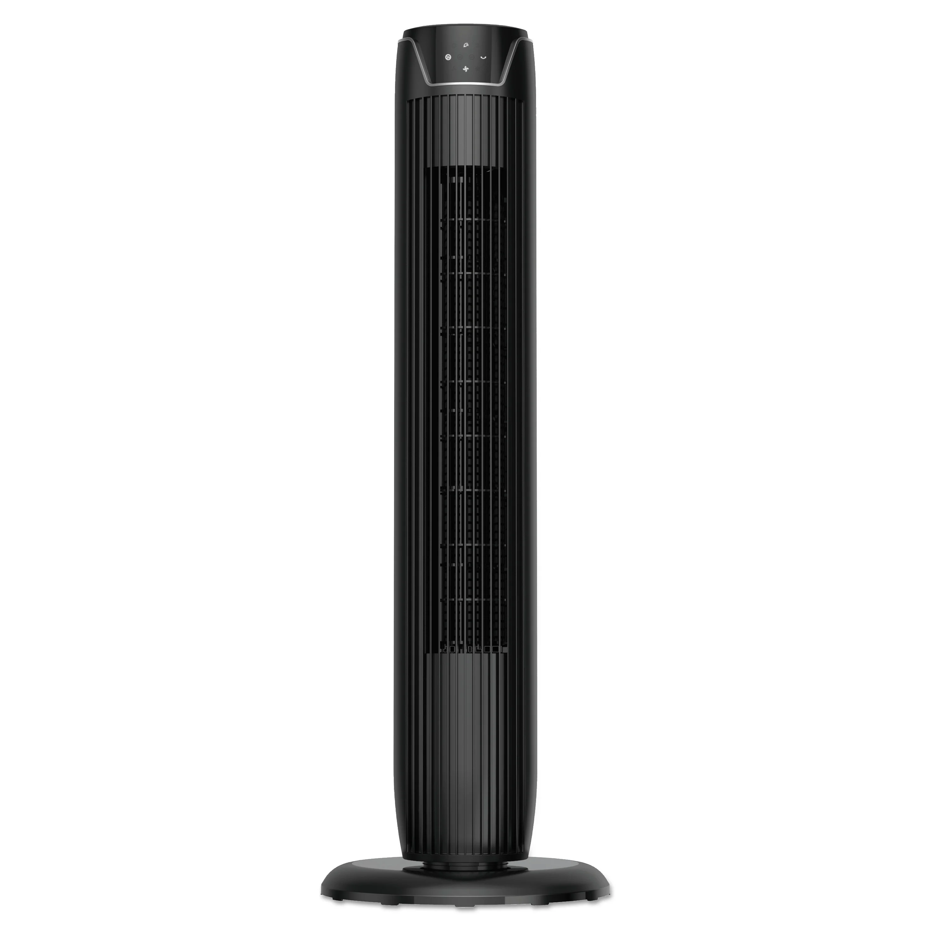 16' Super-Circulation 3-Speed Tilt Fan, Plastic, Black