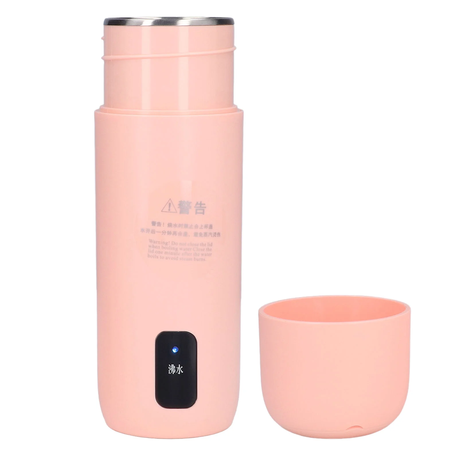 Flash Sale Travel Tea Kettle Smart Screen 4 Heating Modes Portable Accurate Temperature Control 350ml Pink Bottle 220V AU Plug