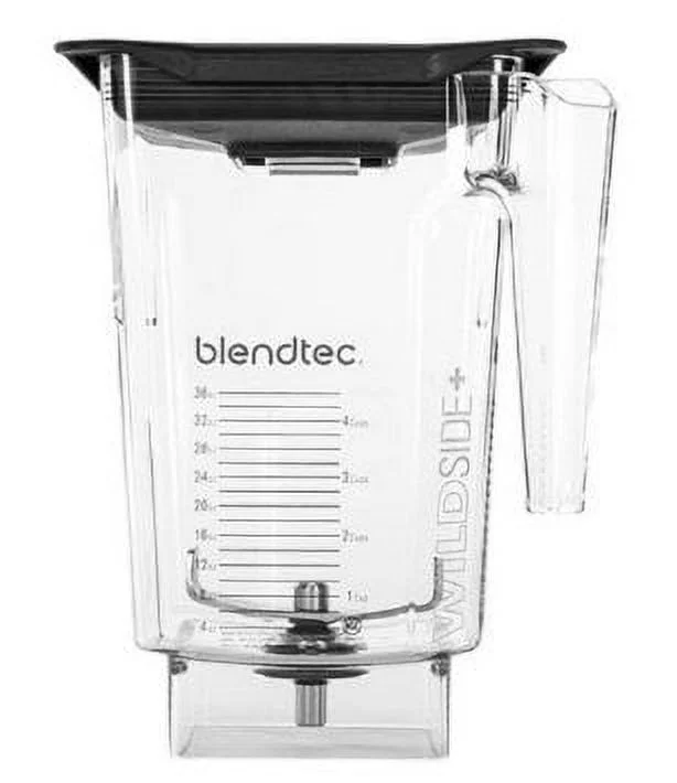 Blendtec - Total Classic Original Blender - WildSide+ Jar (90 oz) - Professional-Grade Power - 6 Pre-programmed Cycles - 10-Speed - Black