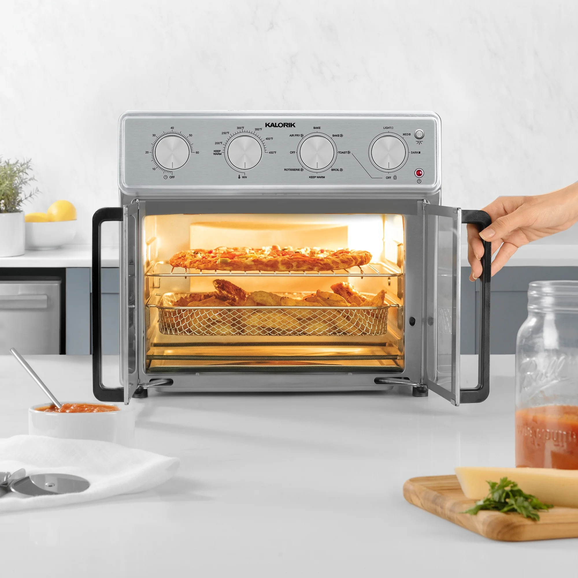 Kalorik Maxx Multi-Functional 26 Quart Air Fryer Oven AFO 47267 OW