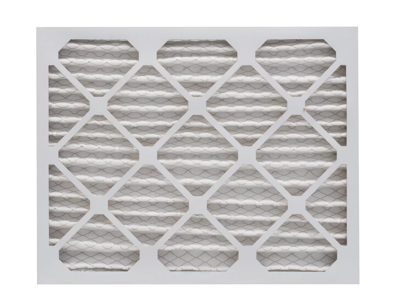 20x25x2 AC and Furnace Air Filter by Aerostar - MERV 8, Box of 6