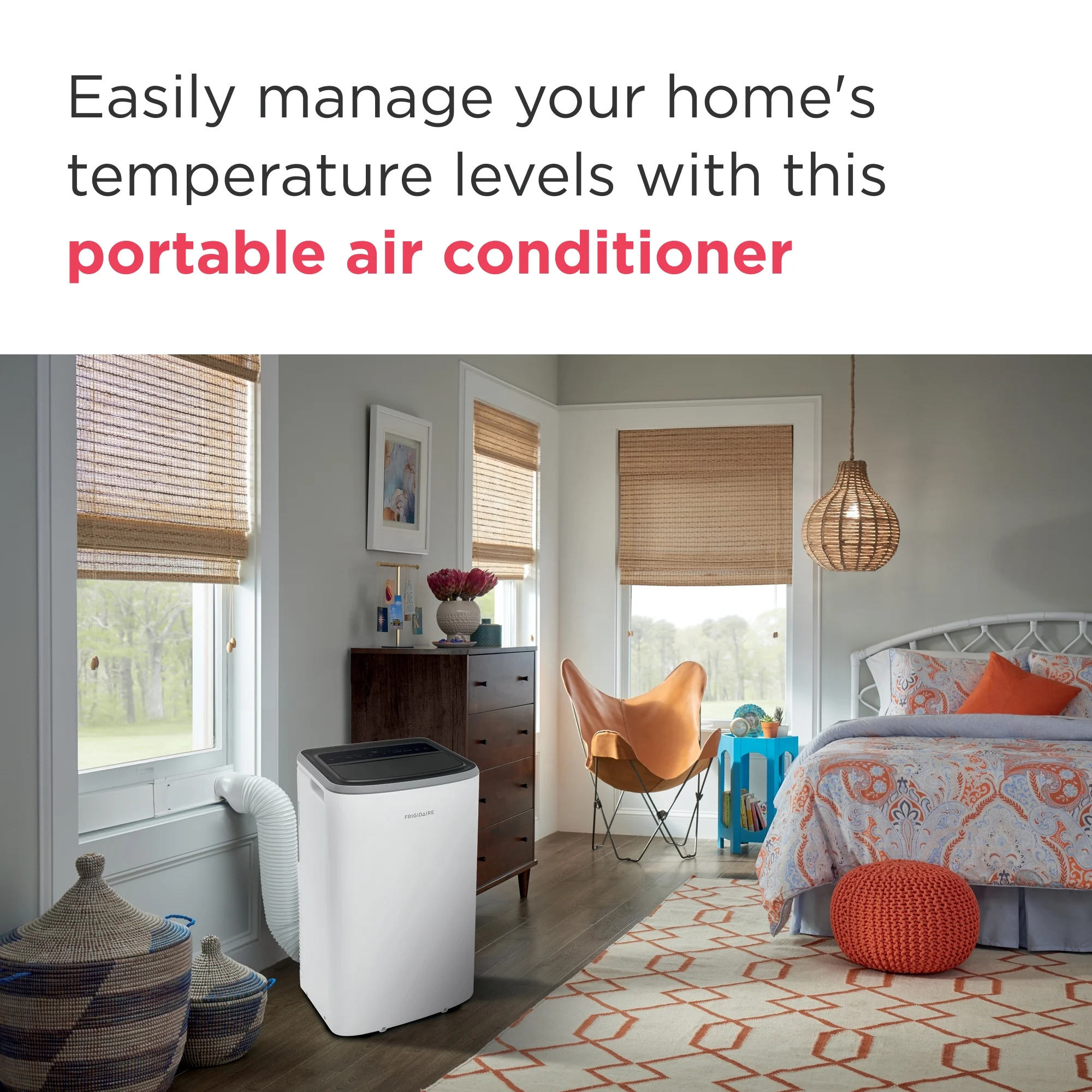 Frigidaire 12,000 BTU 3-in-1 Portable Room Air Conditioner with Wi-Fi