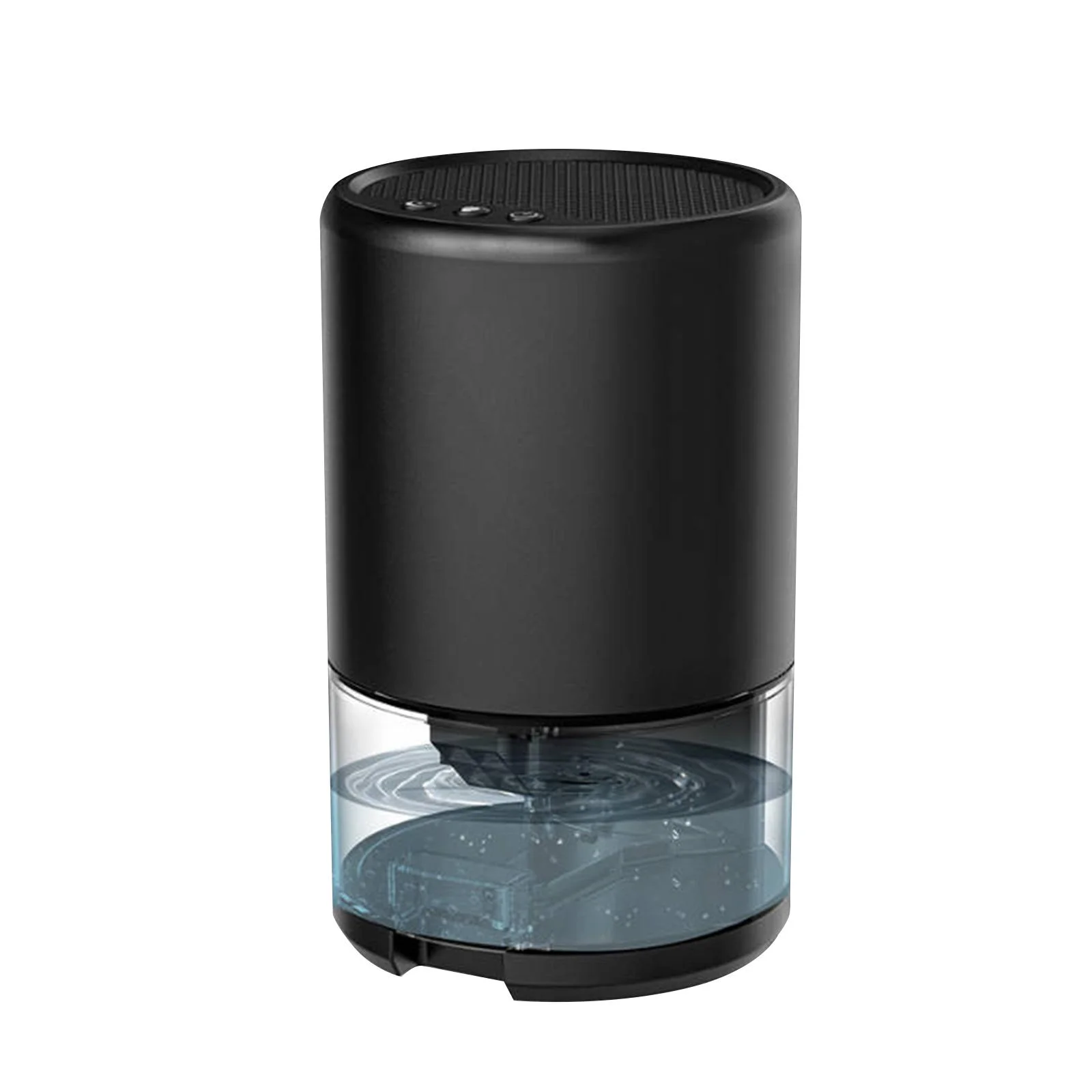 CUTICATE Dehumidifier Air Dryer Compact Quiet Dehumidifier for Room Basement Wardrobe Black