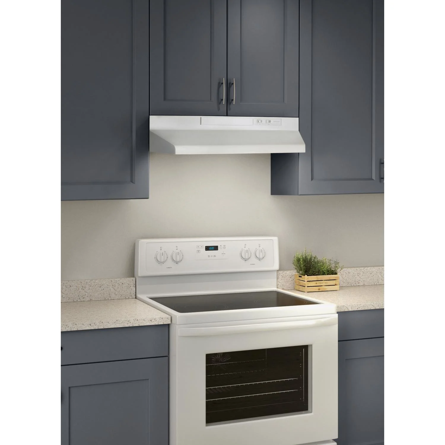 Broan-NuTone 30 in. W White Range Hood