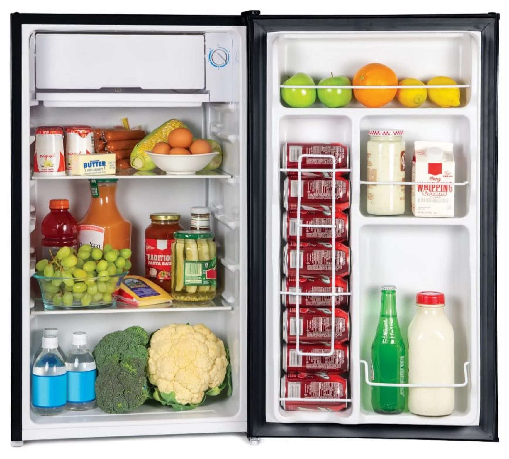IGLOO 3.2 Cu Ft Black Refrigerator w/ Freezer, IRF32BK6A