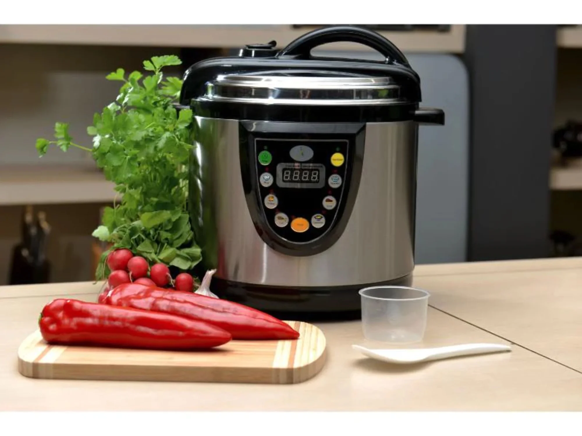 BergHOFF Electric Pressure Cooker, 6.3 Qt