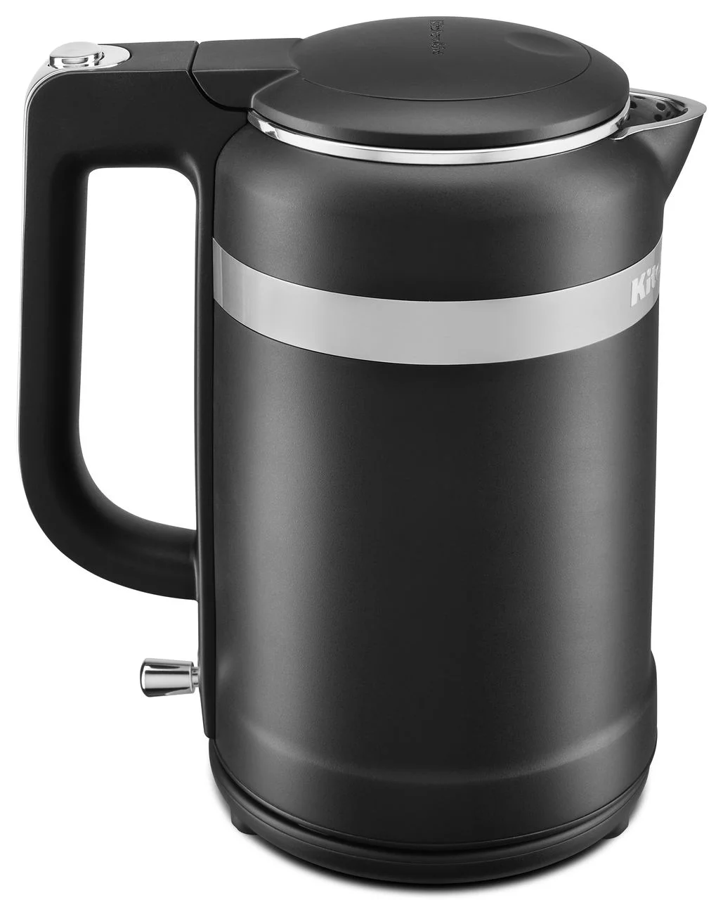 KitchenAid KEK1565BM 1.5 Liter Electric Kettle with Dual Wall Insulation, Black Matte