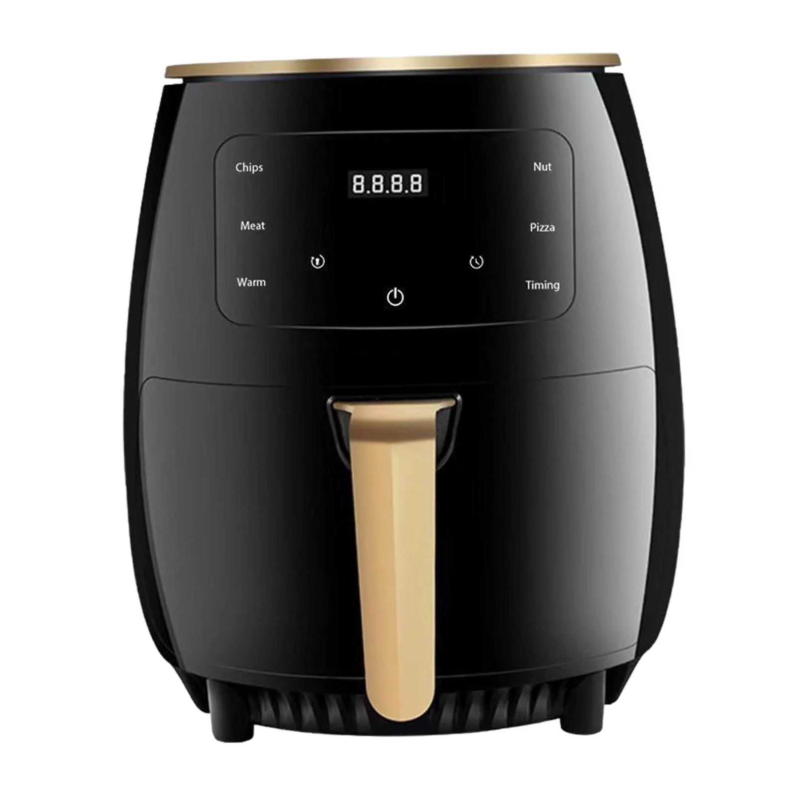 Air Fryer 4.5L Compact Easy to Read Portable Air Fryer Oven for Party Household Black