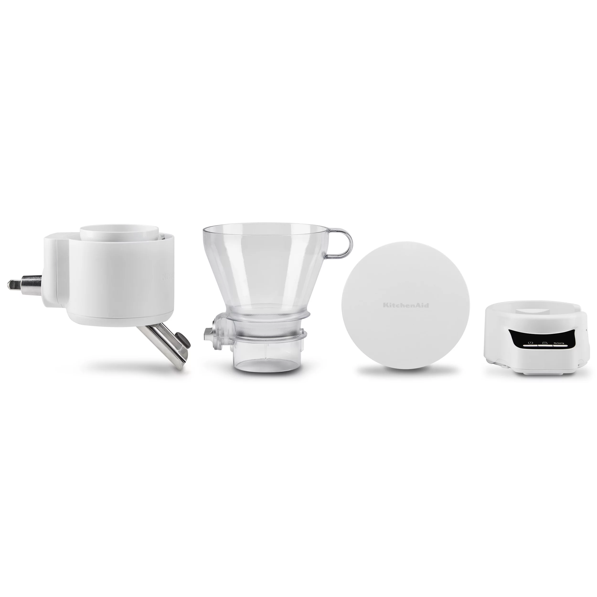 KitchenAid? Sifter and Scale Attachment, White, KSMSFTA