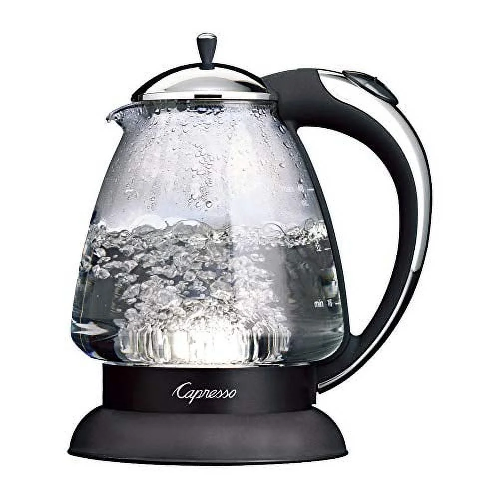 Capresso Clear Glass/Plastic 48 oz Electric Tea Kettle