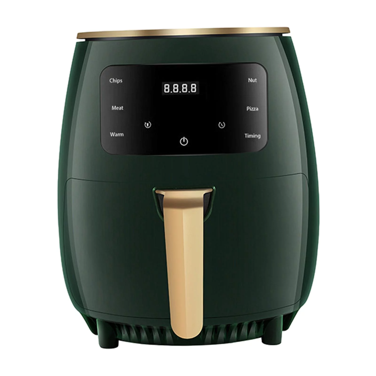 Air Fryer 4.5L Compact Easy to Read Portable Air Fryer Oven for Party Household Green
