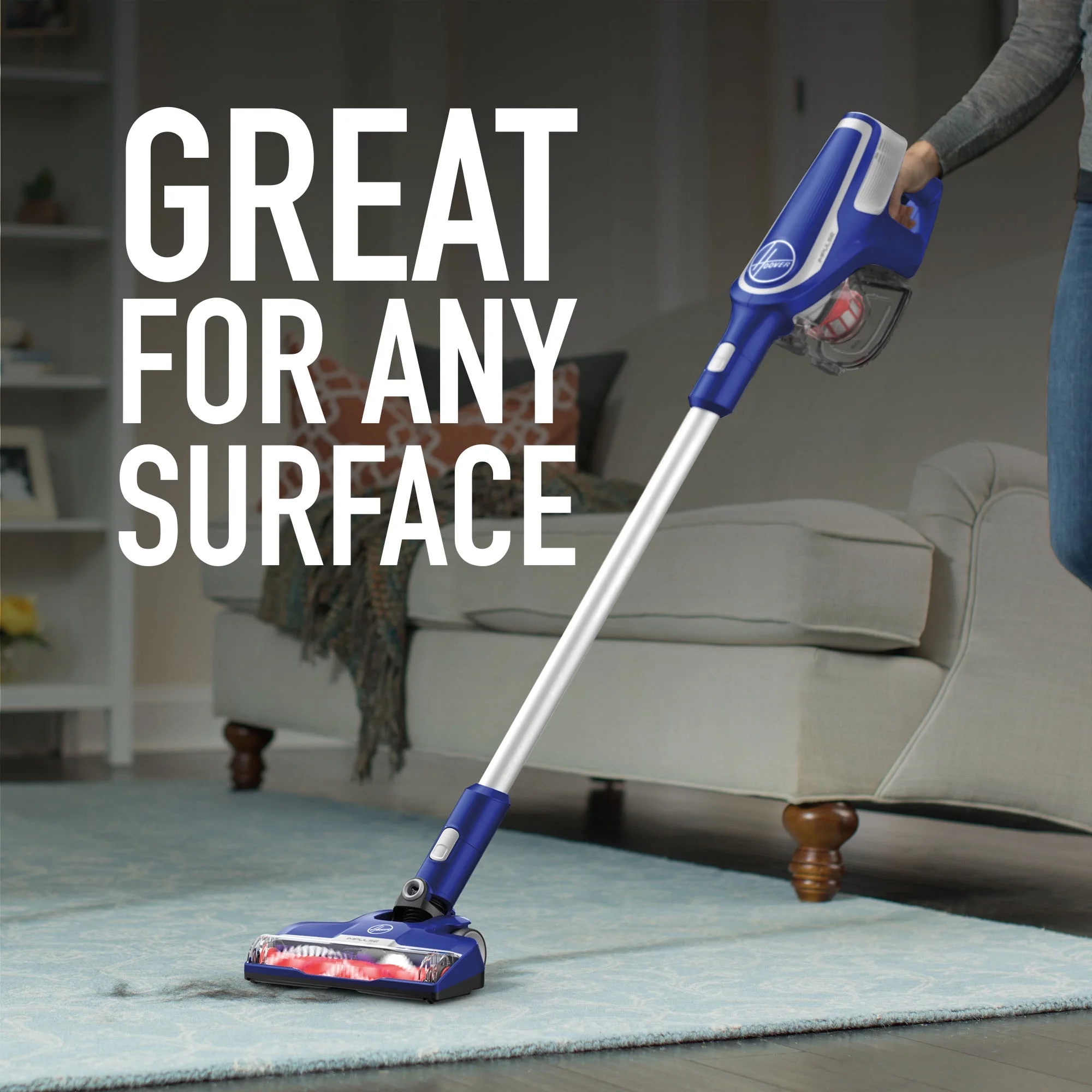 Hoover Impulse Cordless Stick Vacuum Cleaner, BH53000