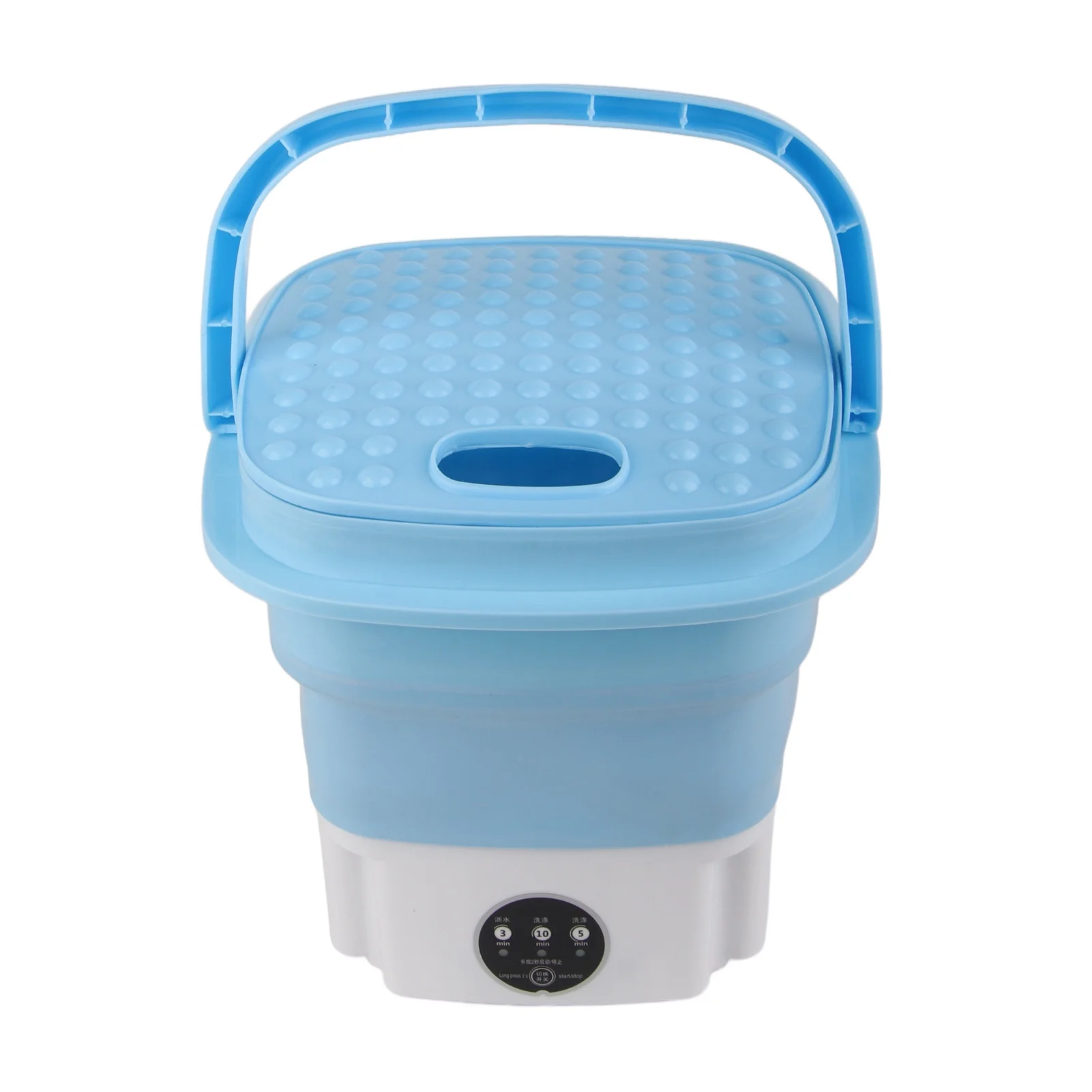 Big sale Washing Machine Folding Portable 3 Modes Deep Cleaning Half Automatic Wash and Dump Washer US Plug 110?240V
