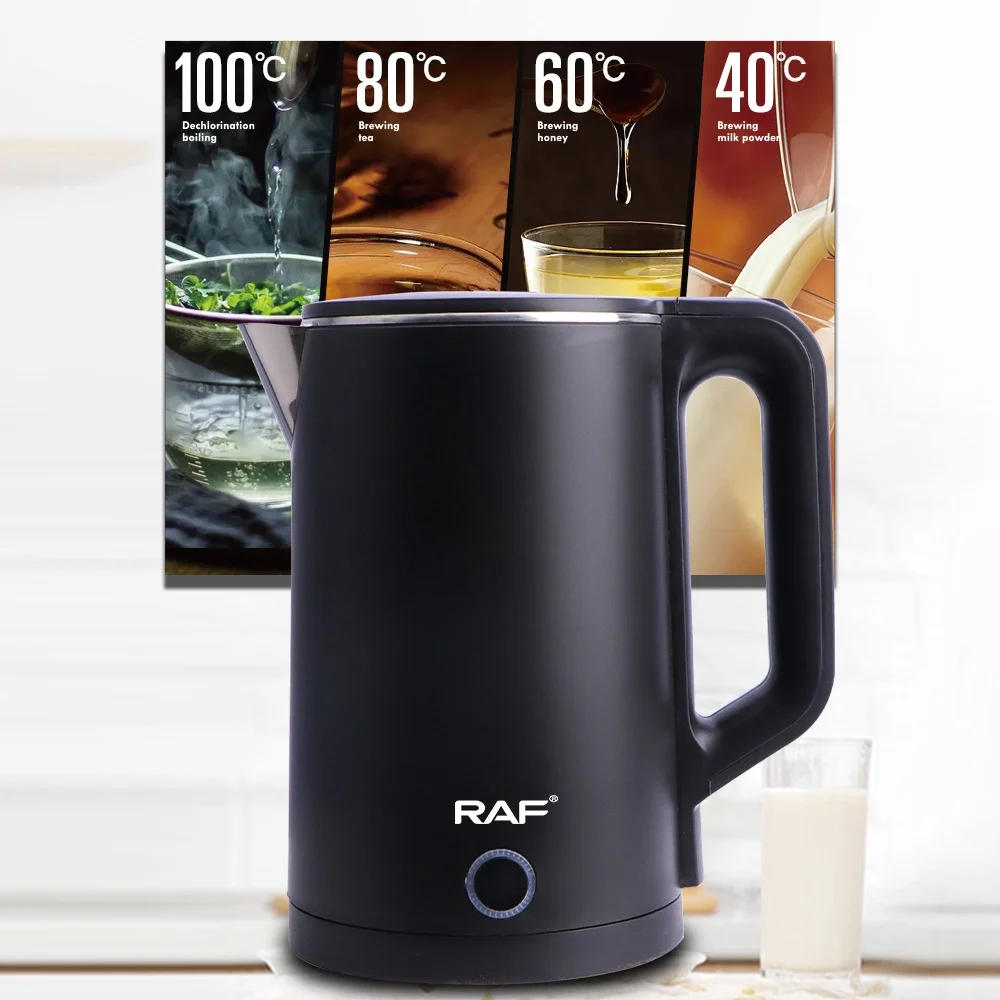 European Standard High-Power Stainless Steel Anti-Dry Boil Electric Kettle For Quick Kettle Boiling