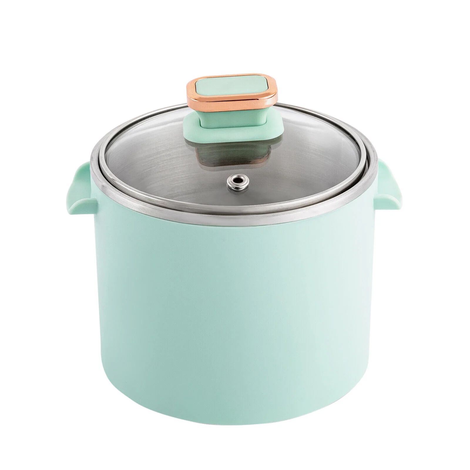 3in1 Non-stick Breakfast Toaster 1.2L 1050w Mini Bread Sandwich?Machine, Green,with Soup Pot and Frying Pan