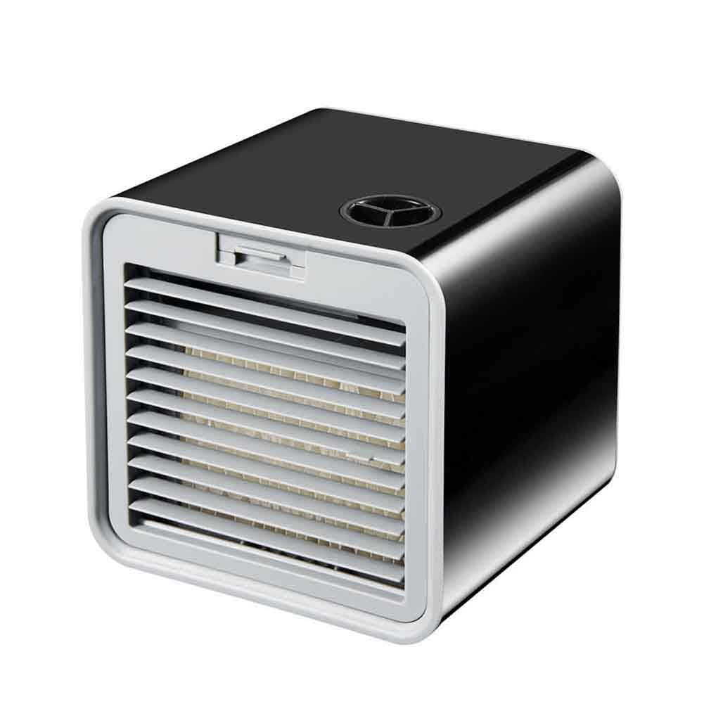 HomeLife 380ml Portable USB Air Conditioner Humidifier Home Office 10W Table Mini Cooling Fan 3 Modes Adjustable Wind Speed Air Cooler Cooling Fan