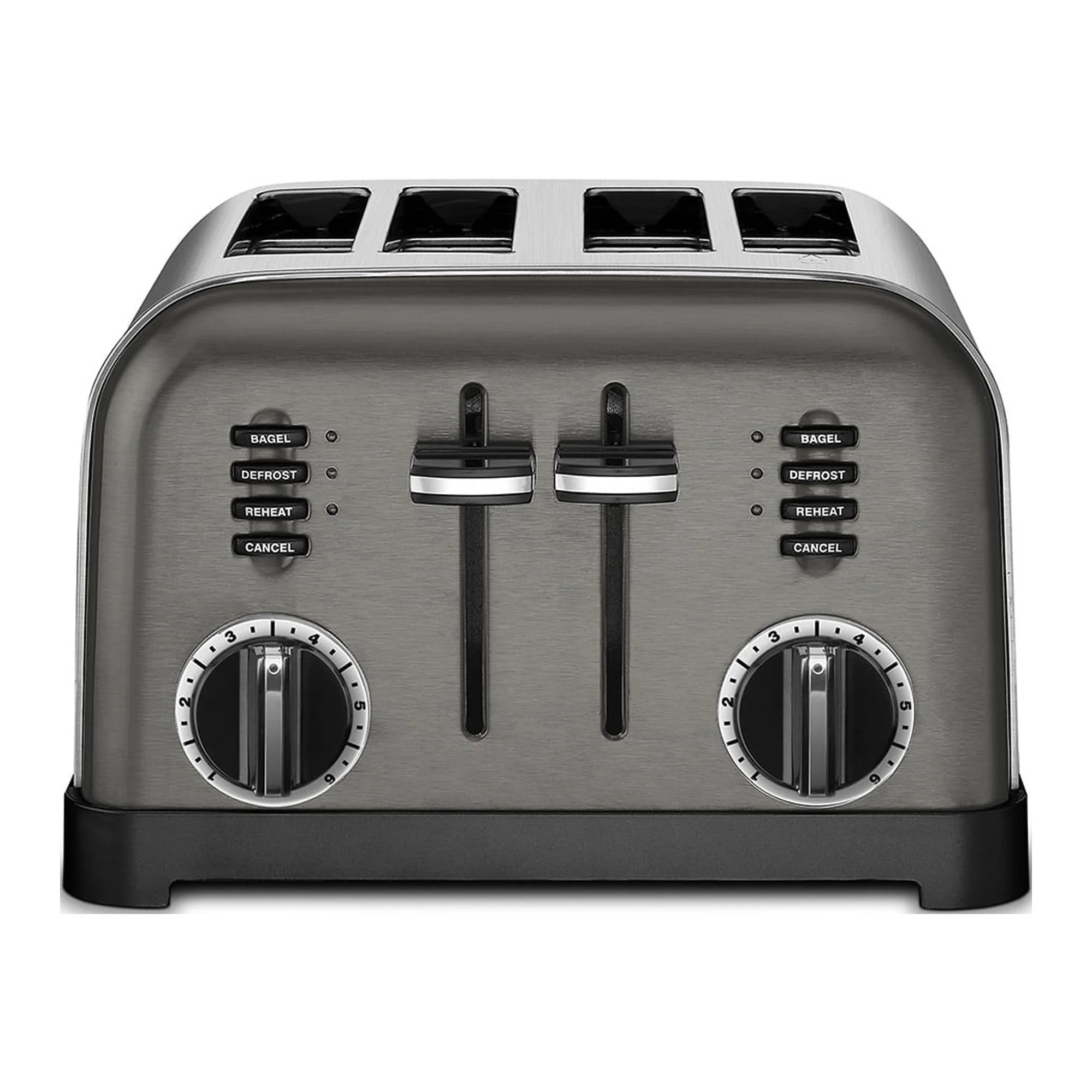 Cuisinart 4 Slice Metal Classic Toaster, New, CPT-180BKSP1