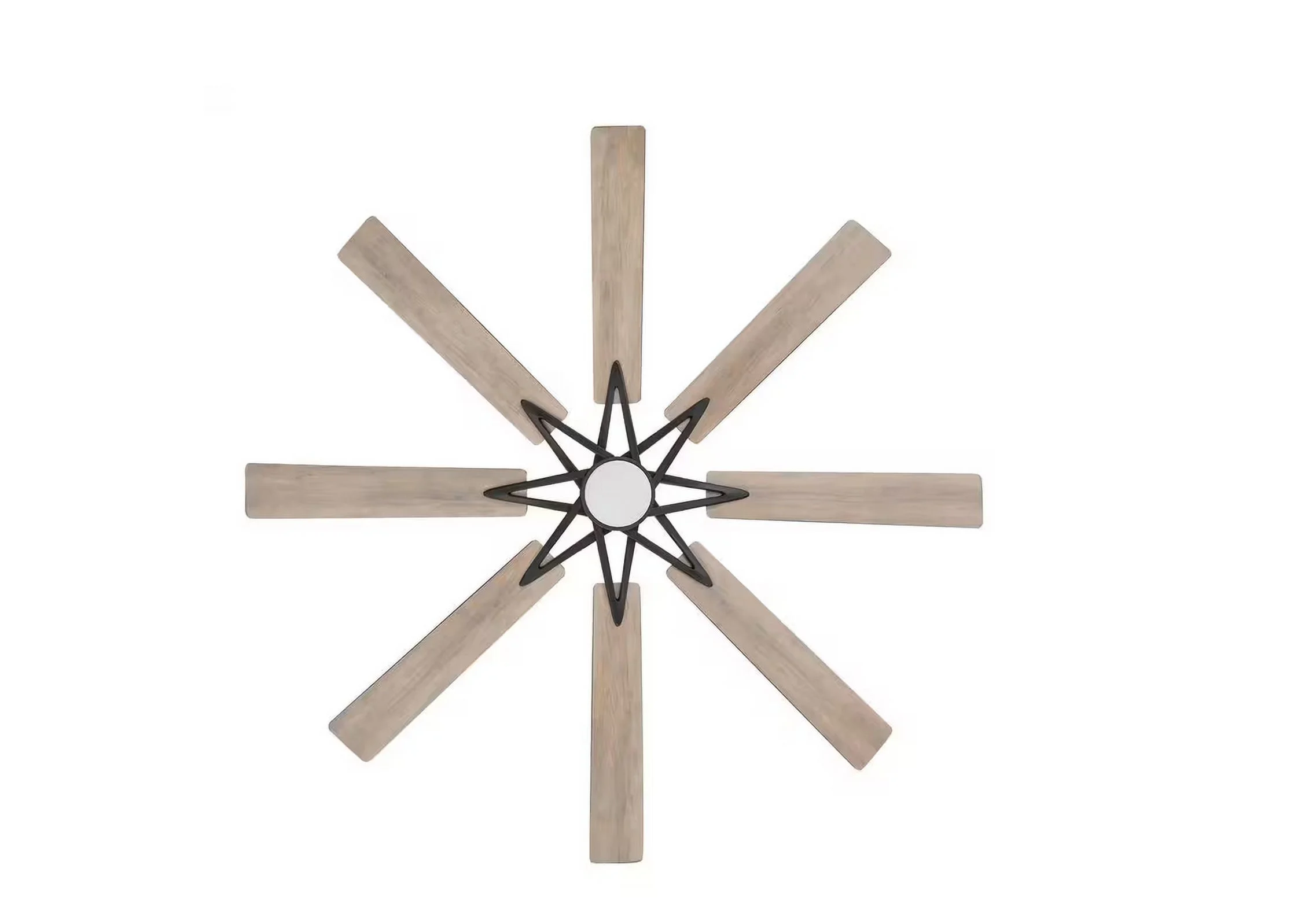 Intervale 72 in. Integrated CCT LED Indoor/Outdoor Matte Black Ceiling Fan with Light and Remote Control Included