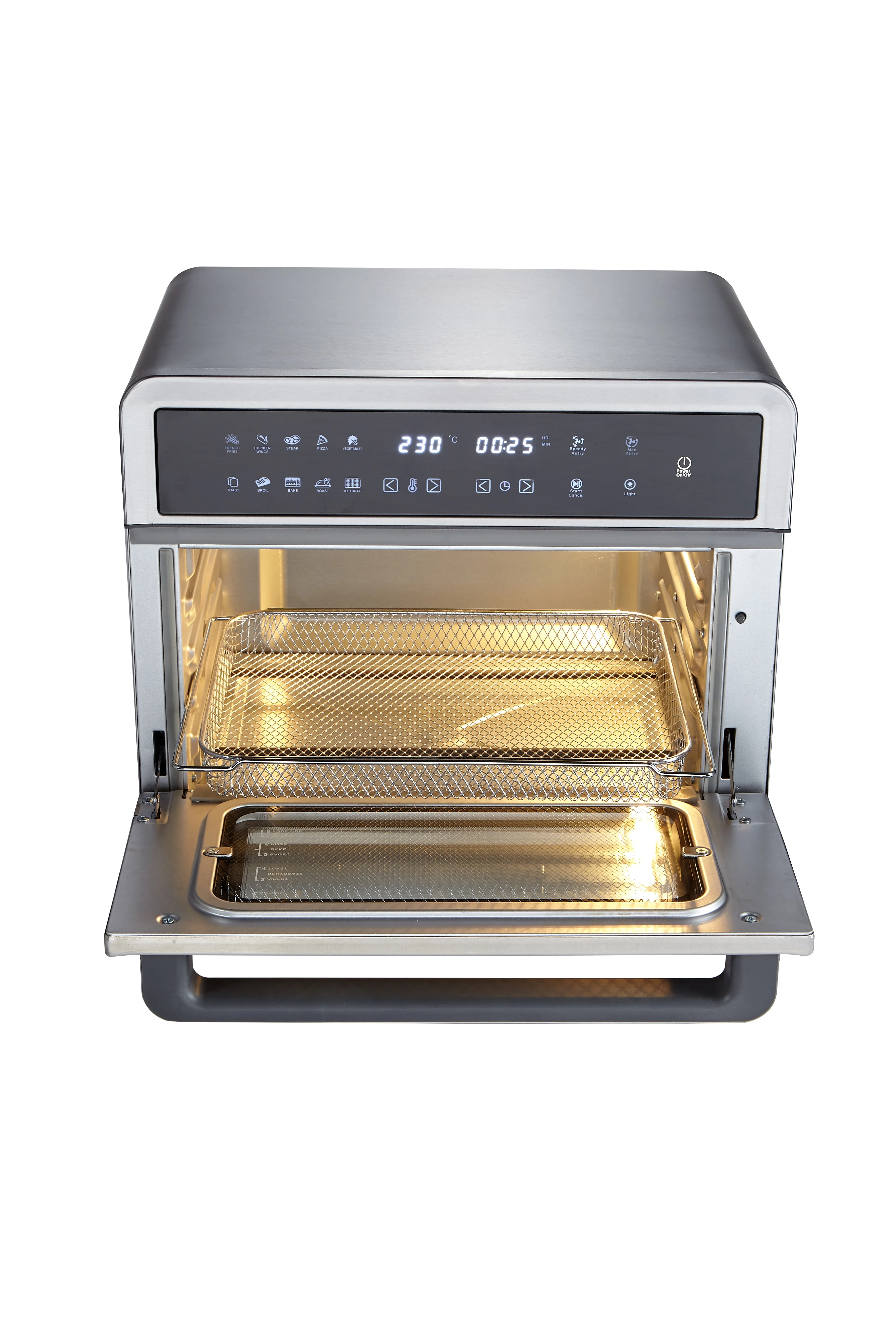 FRIGIDAIRE 1500W 25L STAINLESS STEEL AIR FRYER OVEN