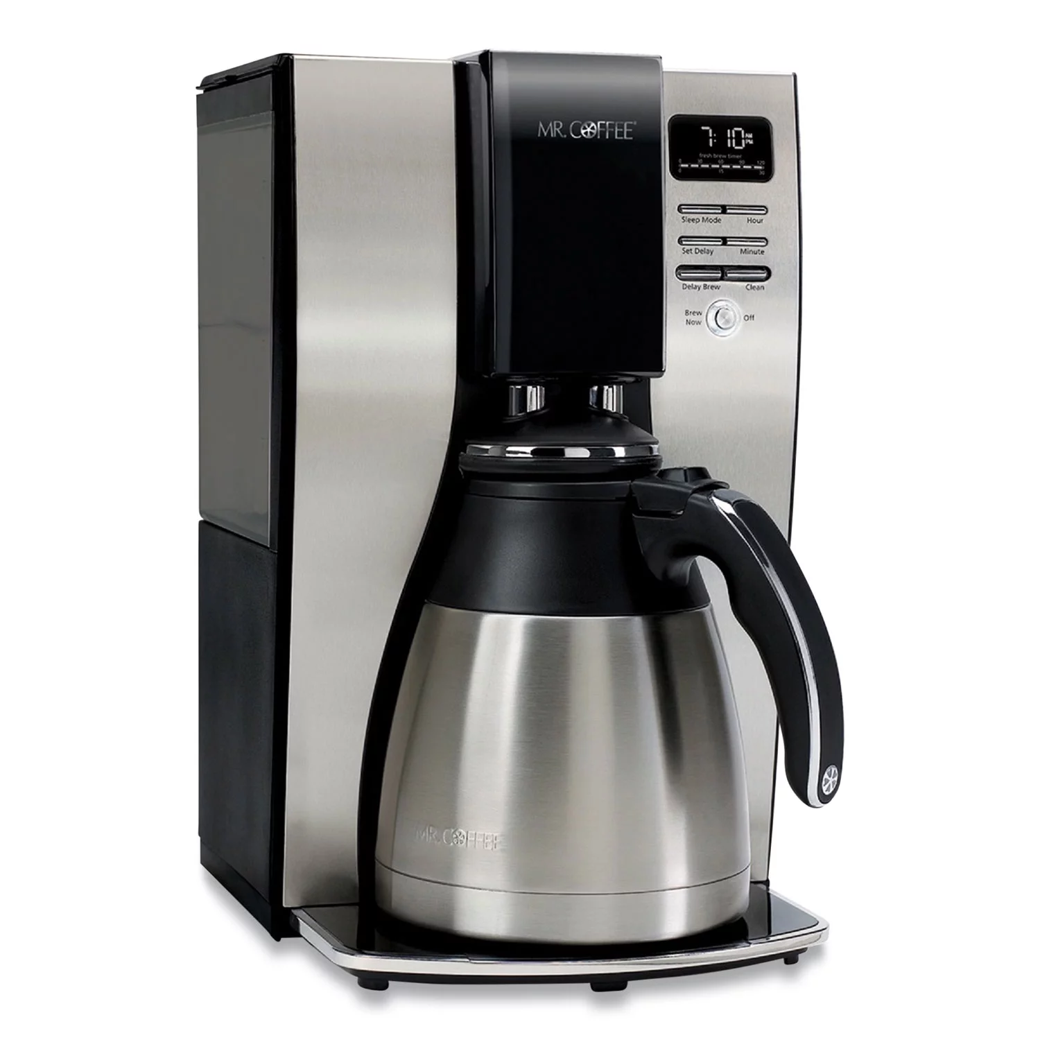 Jarden 10-cup Thermal Programmable Coffeemaker, Stainless Steel/Black