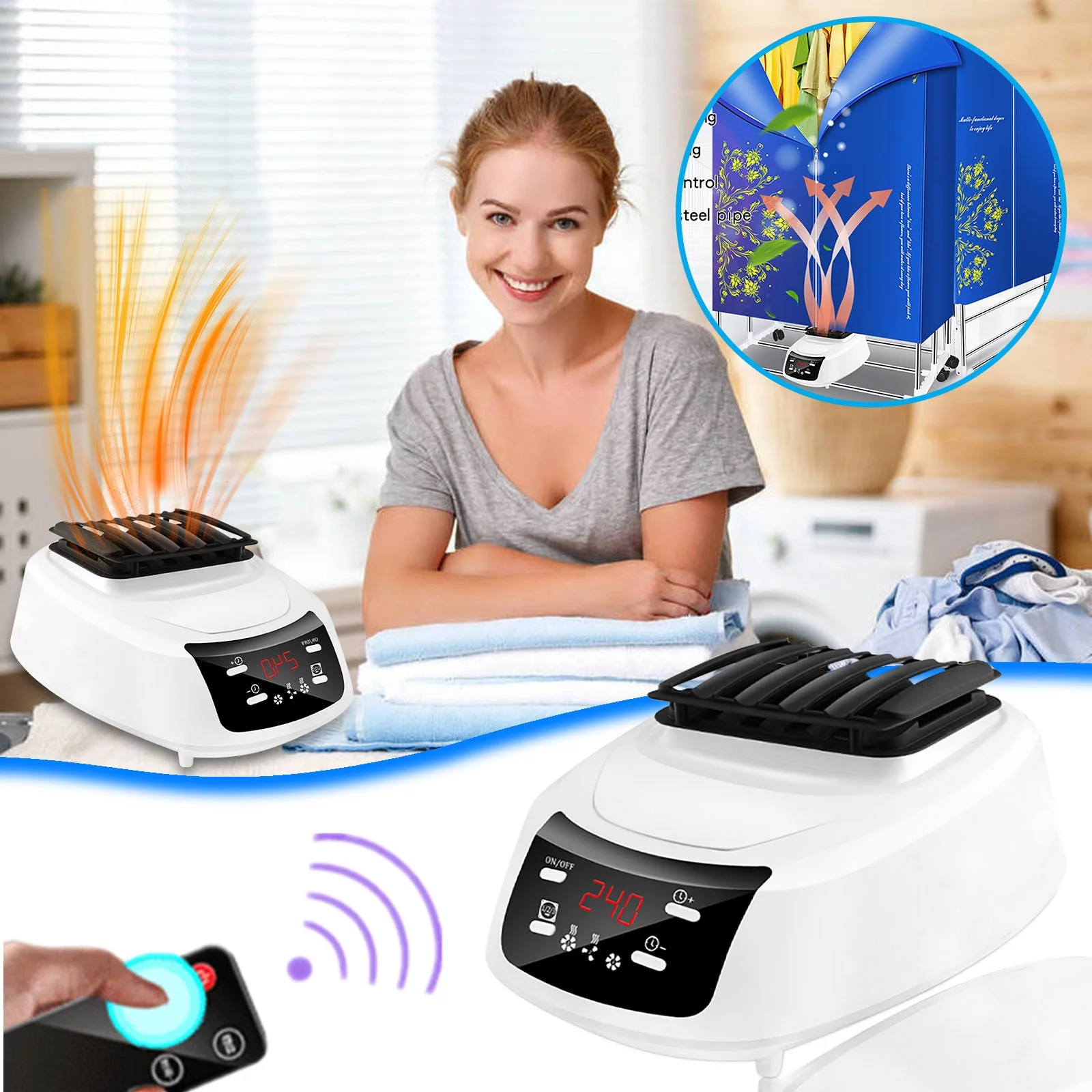 Deals of the day Clerance Household Sterilizing Warm Clothes Dryer Clothes Negative Drying Machine Clearance
