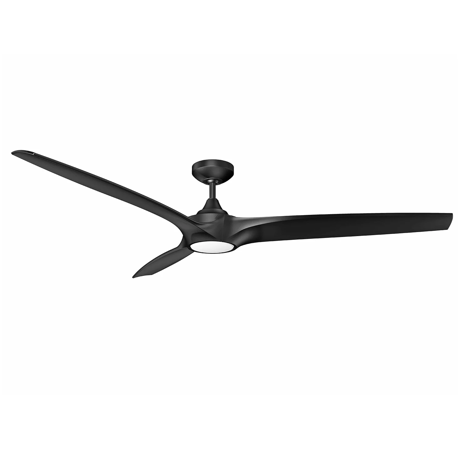 AC23660-SN-Kendal Lighting Inc.-Paladin - 3 Blade Ceiling Fan with Light Kit-13.1 Inches Tall and 60 Inches Wide-Satin Nickel Finish-Satin Nickel