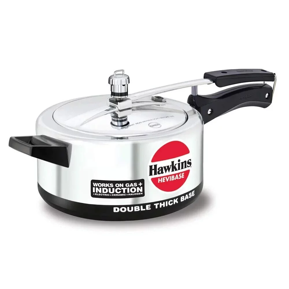 Hawkins Hevibase Induction Compatible Aluminium Inner Lid Pressure Cooker