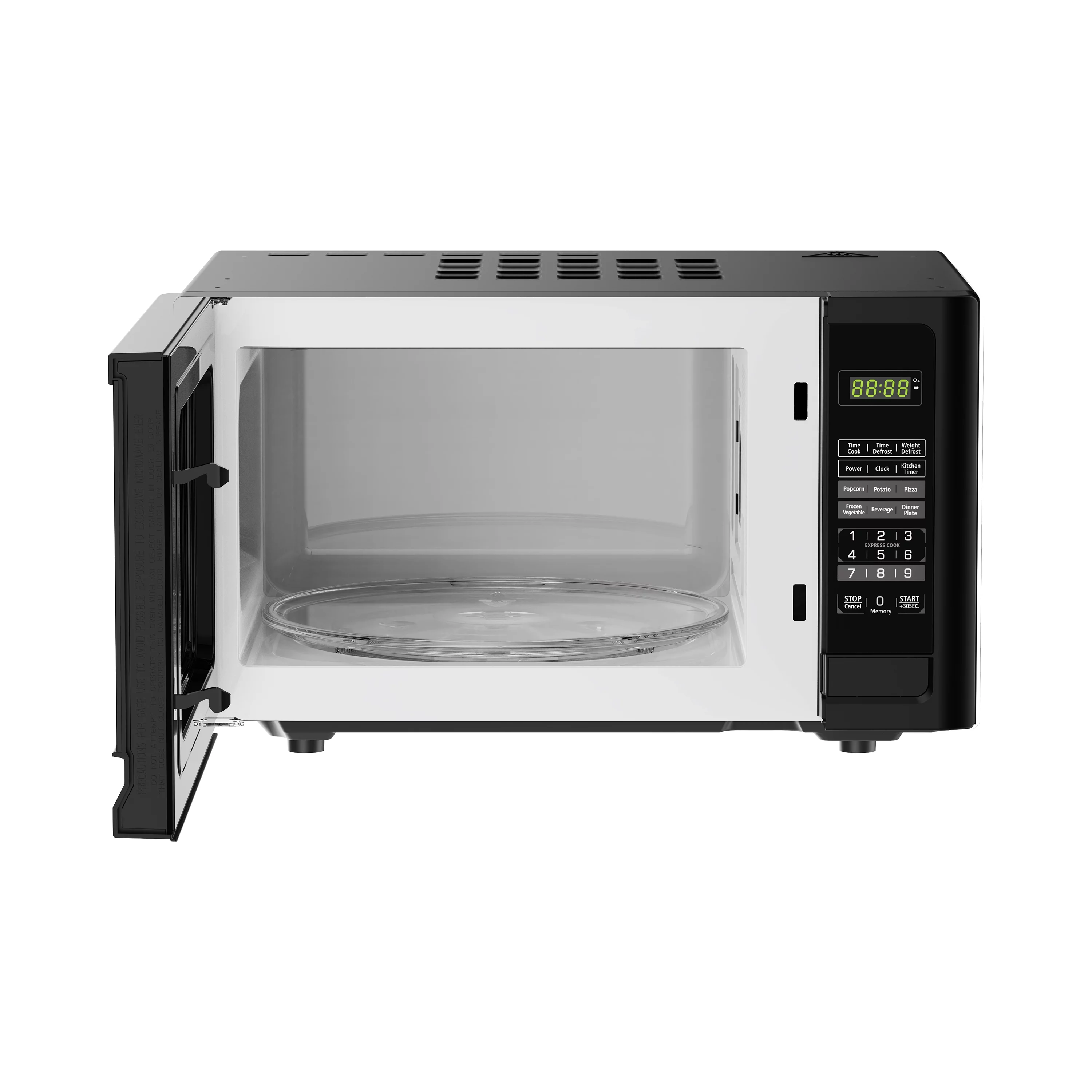Black+Decker EM031MFOP1 1.1-Cu. Ft. Microwave, Black