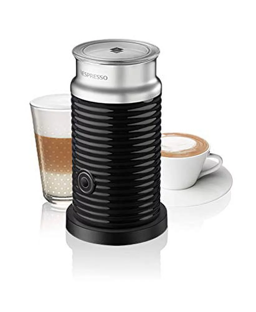 Breville Vertuo Next Coffee and Espresso Maker in Red plus Aeroccino3 Milk Frother in Black