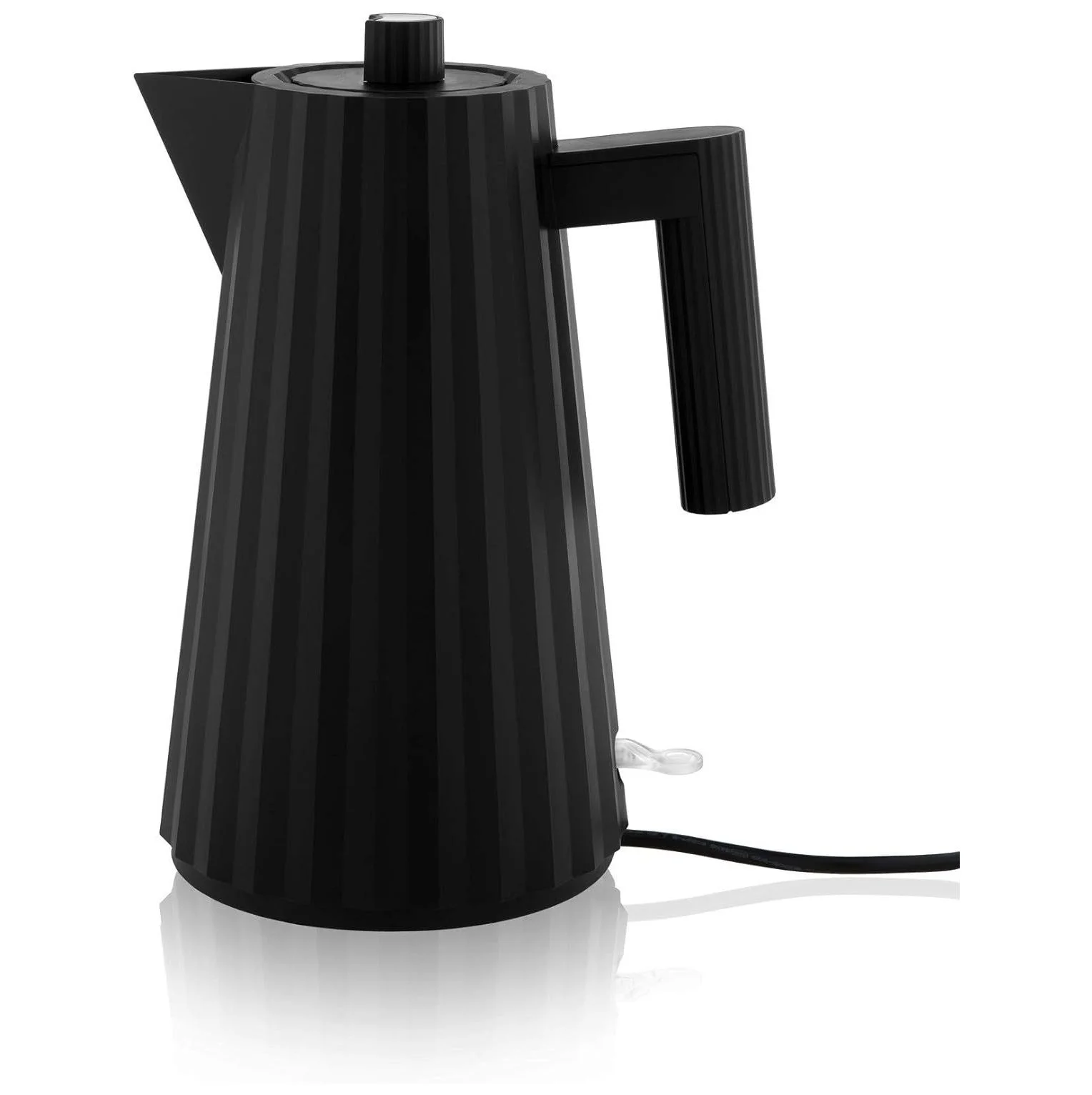 CodYinFI MDL06 B/USA Plisse Electric Kettle in Thermoplastic Resin, Black. US plug.
