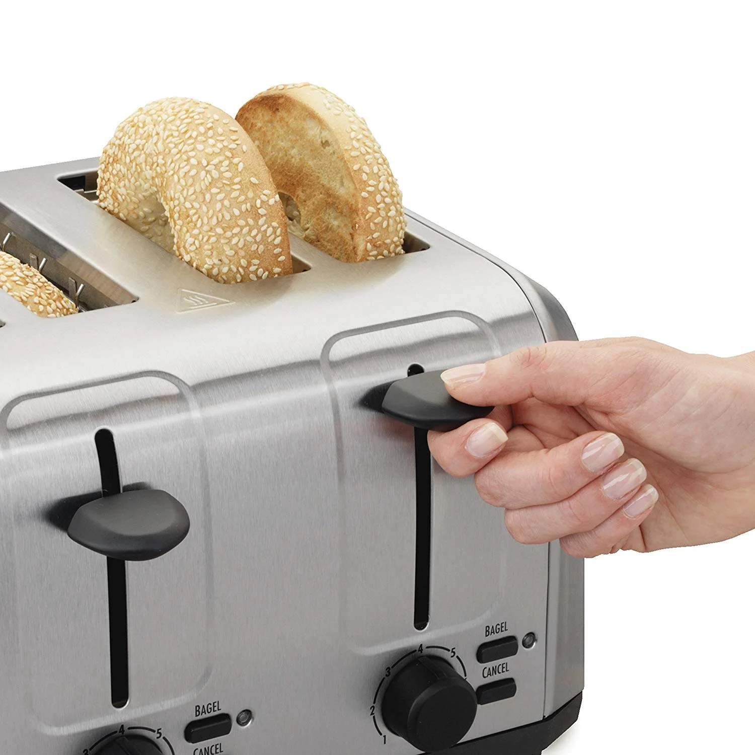 Hamilton Beach Brushed Stainless Steel 4-Slice Toaster (24911)