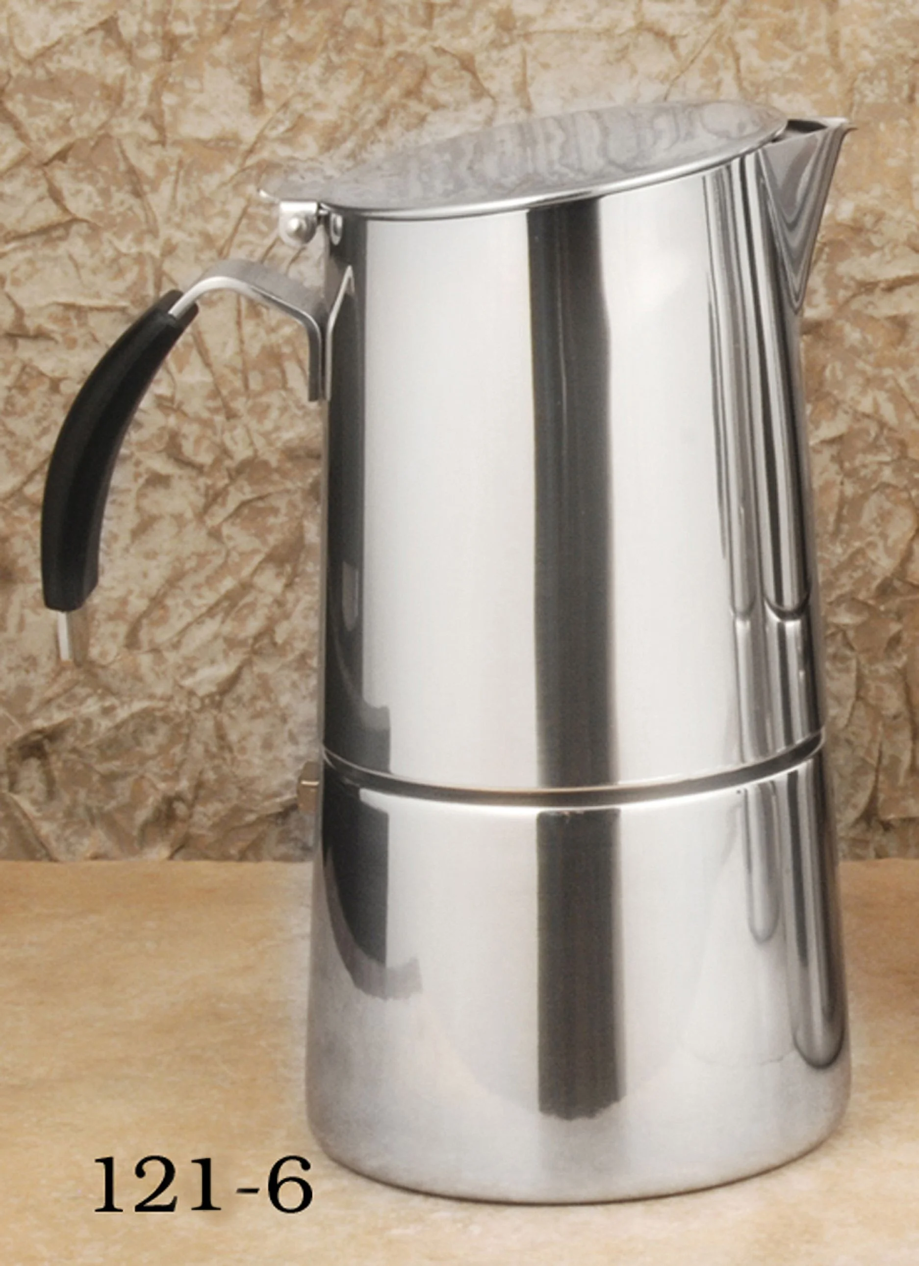 European Gift & Houseware 4 Cup Omnia Stainless Steel Stove Top
