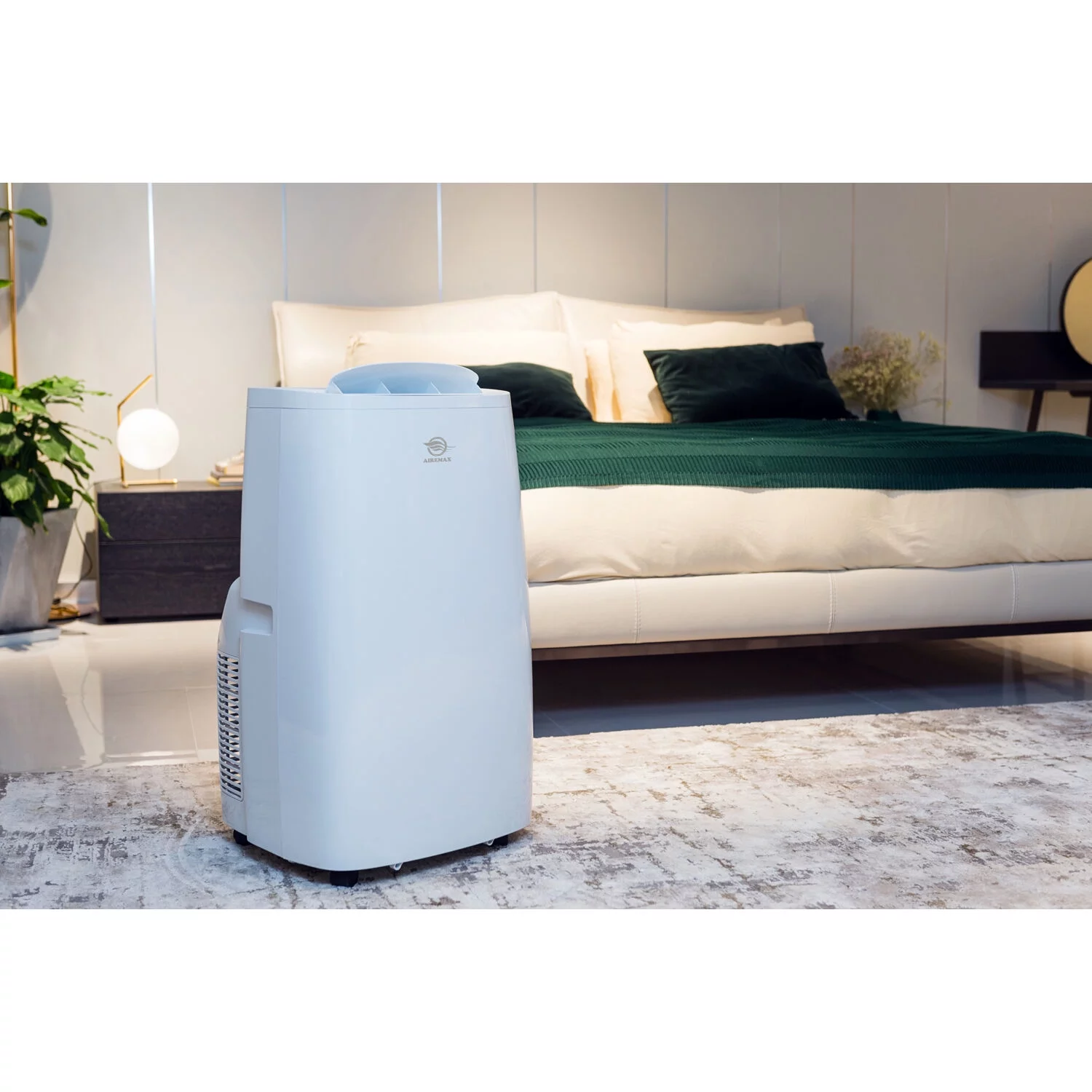 AireMax115V 10,000 BTU (15,000 BTU ASHRAE)Portable Air Conditioner up top 600 sq ft, APH10CE