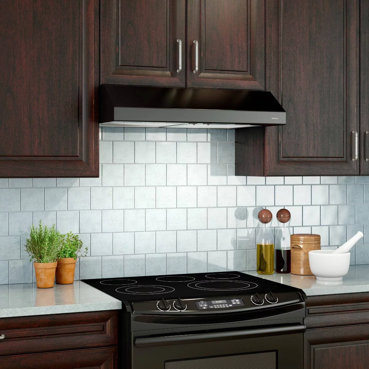 Broan 30'' Glacier 250 CFM Convertible Under Cabinet Range Hood