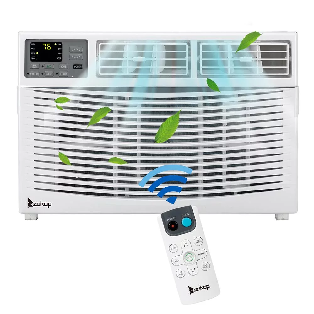Baytocare 8000BTU 115V Window Air Conditioner With Remote Control, White