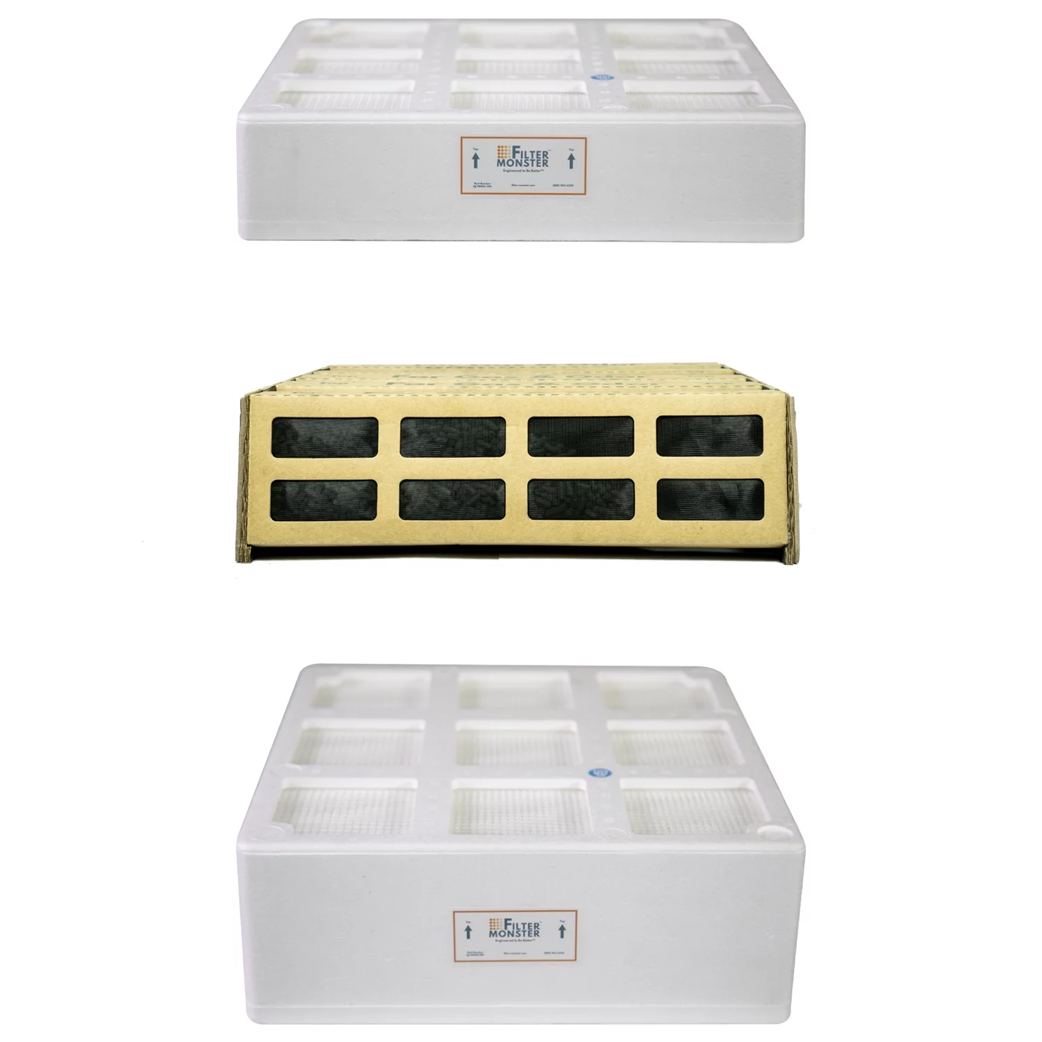 Filter-Monster Branded Replacement Filter Bundle Compatible with IQAir PreMax, V5-Cell and HyperHEPA for HealthPro Series Air Purifier