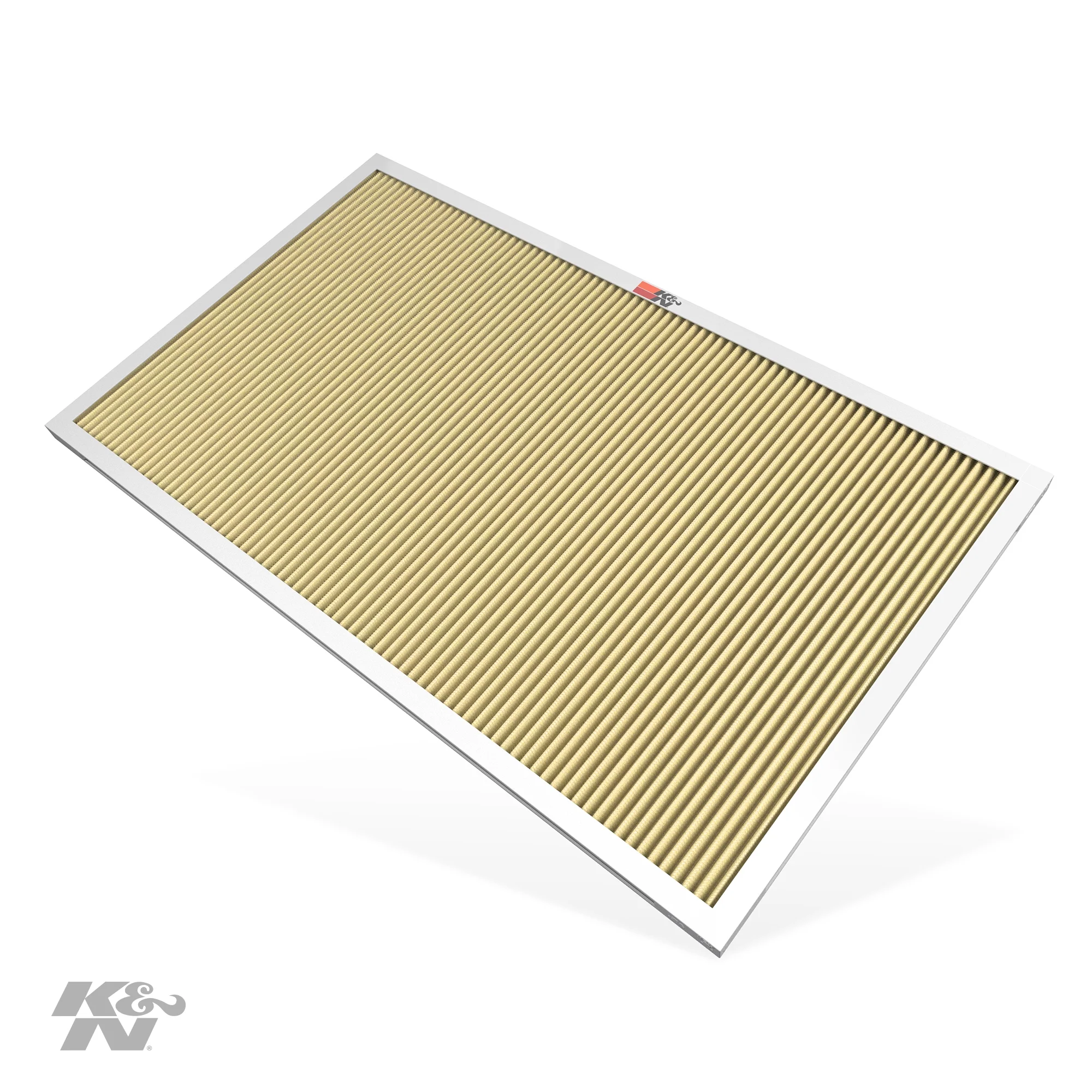 K&N 18x30x1 AC Furnace Air Filter; Lifetime Washable Reusable Filter; Merv 11; Filters Allergies, Pollen, Smoke, Dust, Pet Dander, Mold, Smog, and More; Breathe Clean Fresh Air: HVC-11830