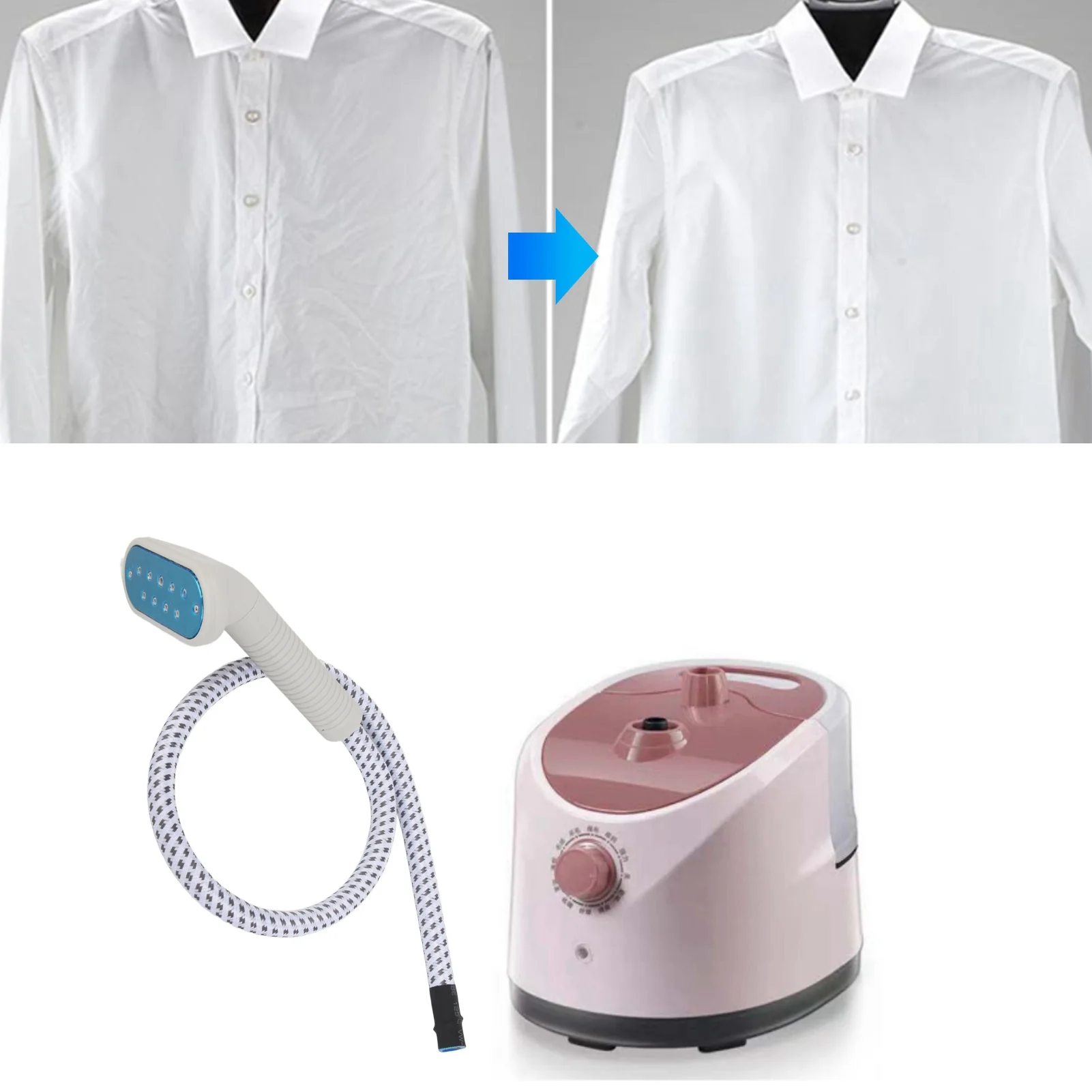Big sale Standing Garment Iron 1.8L Water Tank 2000W Electric Steam Iron Hanging Ironing Machine EU Plug 220V