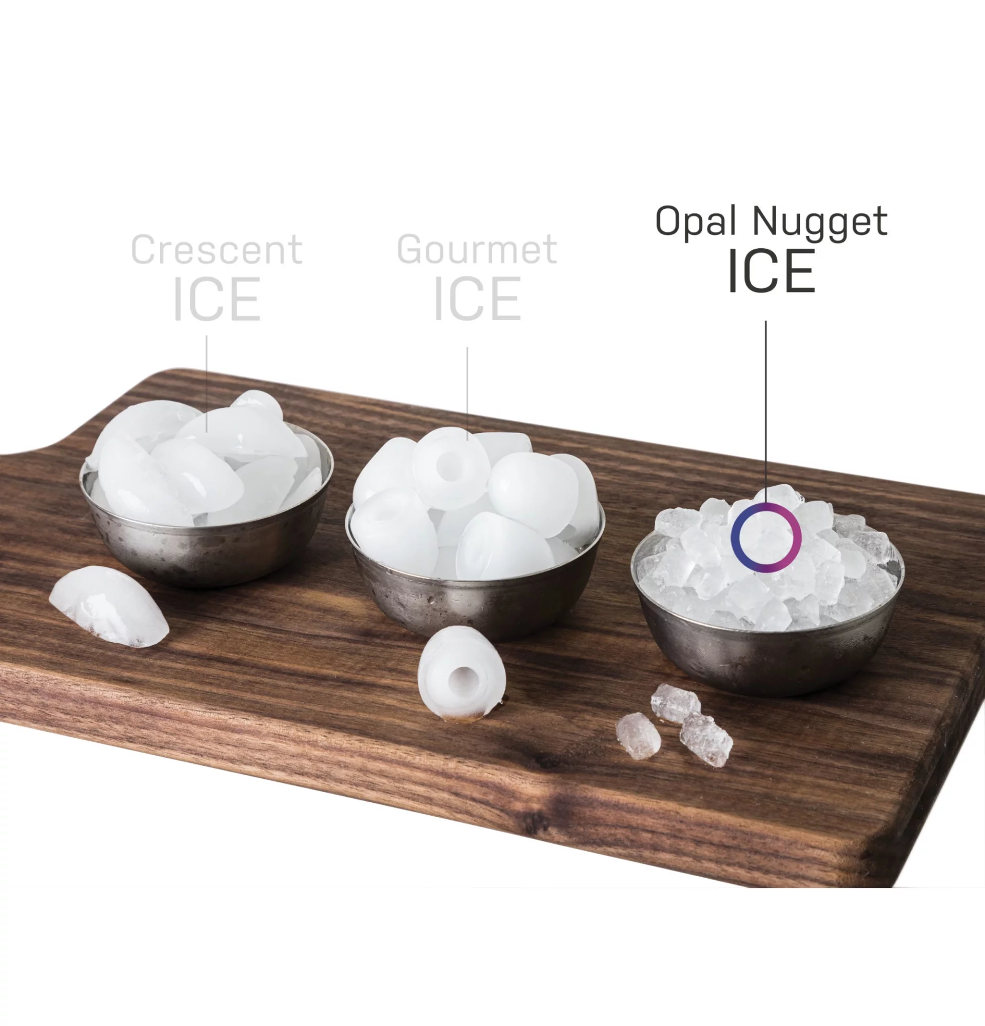 GE Profile Opal 2.0 | Countertop Nugget Ice Maker with Side Tank | 2.0XL Version | Ice Machine with WiFi Connectivity | Black Stainless