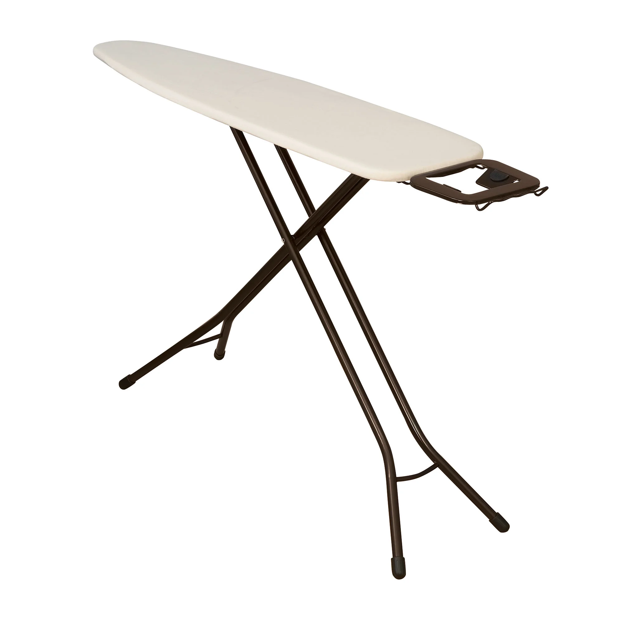 Household Essentials Ultra 4-Leg Freestanding Steel Top Ironing Board, Beige