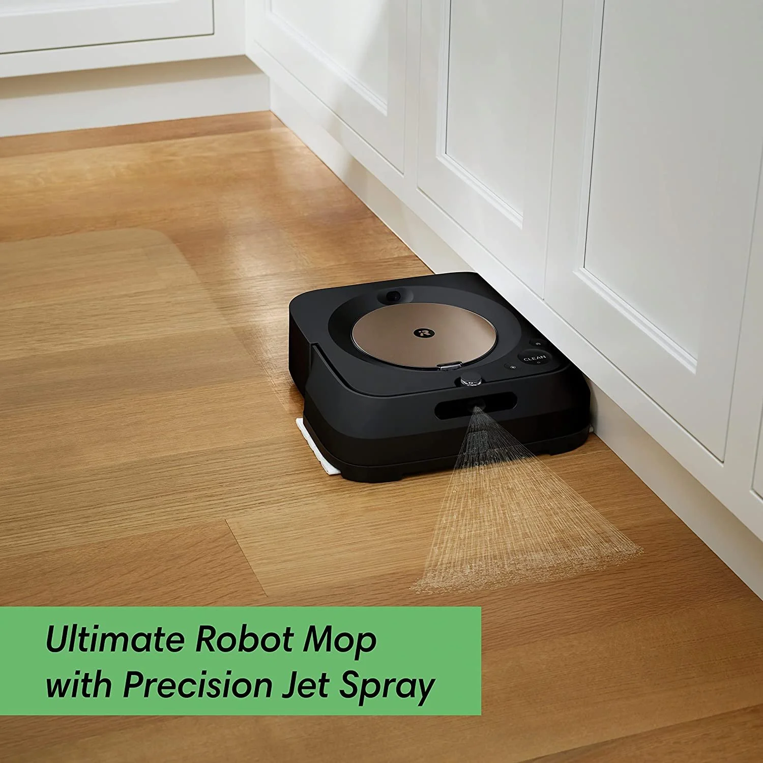 iRobot Braava Jet M6 6012 Ultimate Robot Mop- Wi-Fi Connected, Precision Jet Spray, Smart Mapping, Compatible with Alexa, Ideal for Multiple Rooms, Recharges and Resumes