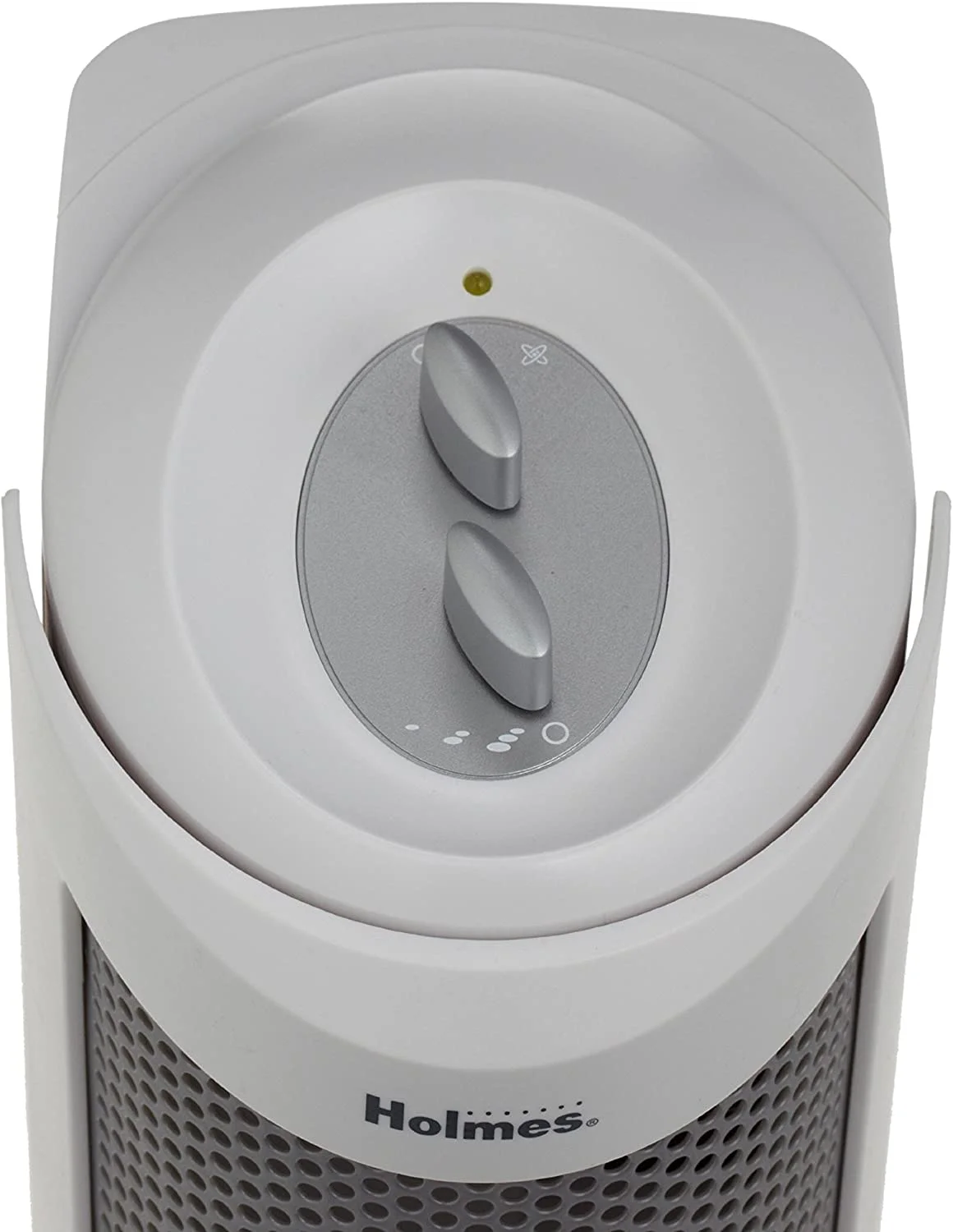 Holmes True HEPA Allergen Remover Mini Tower Air Purifier with Optional Ionizer for Small Spaces, White (HAP706-NU-1)