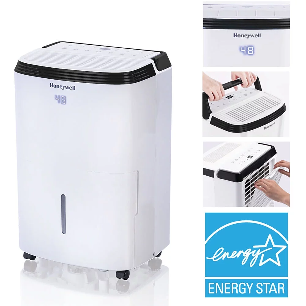 Honeywell 70 Pint Energy Star 1 Piece Dehumidifier with Pump for rooms up to 4,000 Sq. ft. TP70AWKNR
