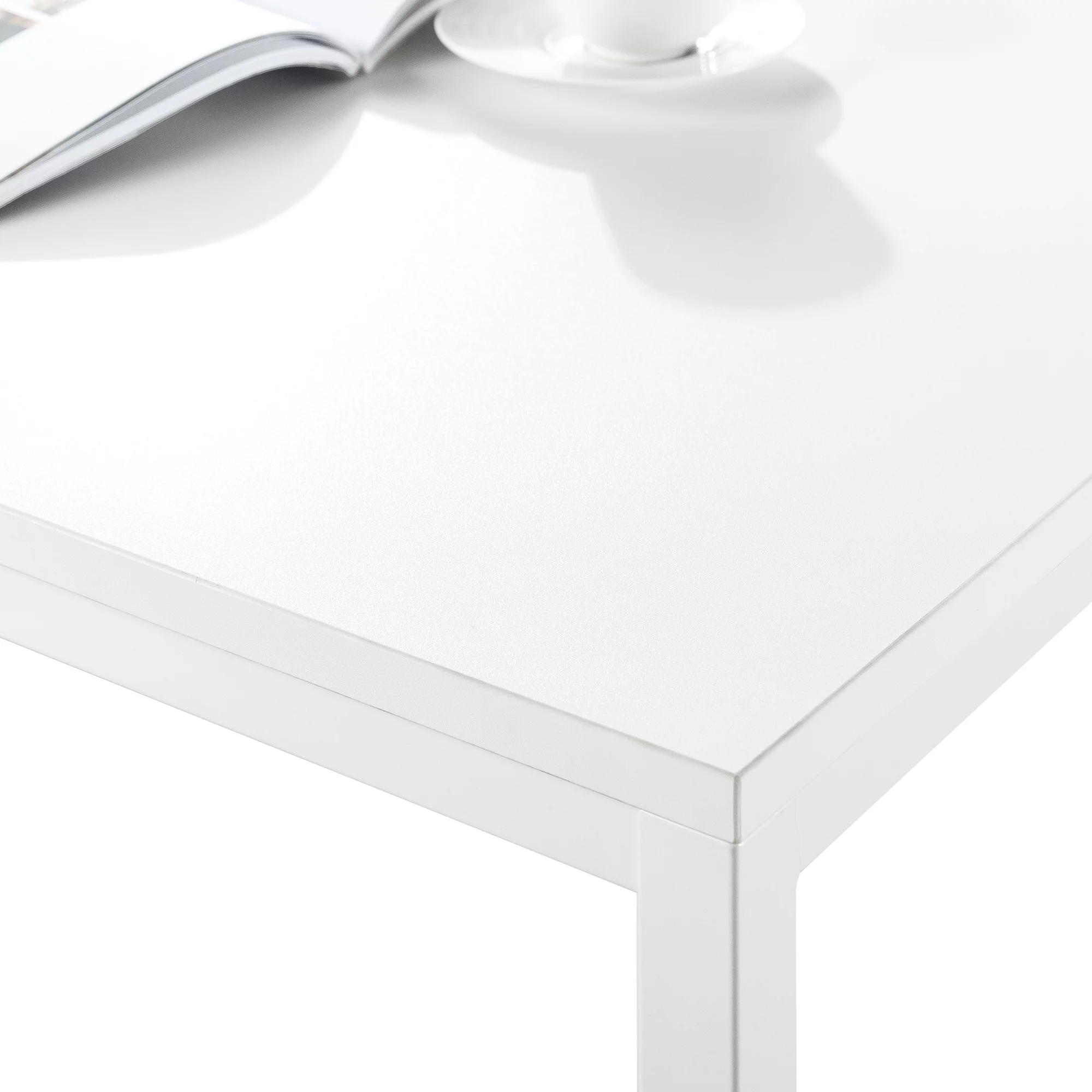 Bellamy Studios Jennifer 55' x 29' White Frame Desk, White